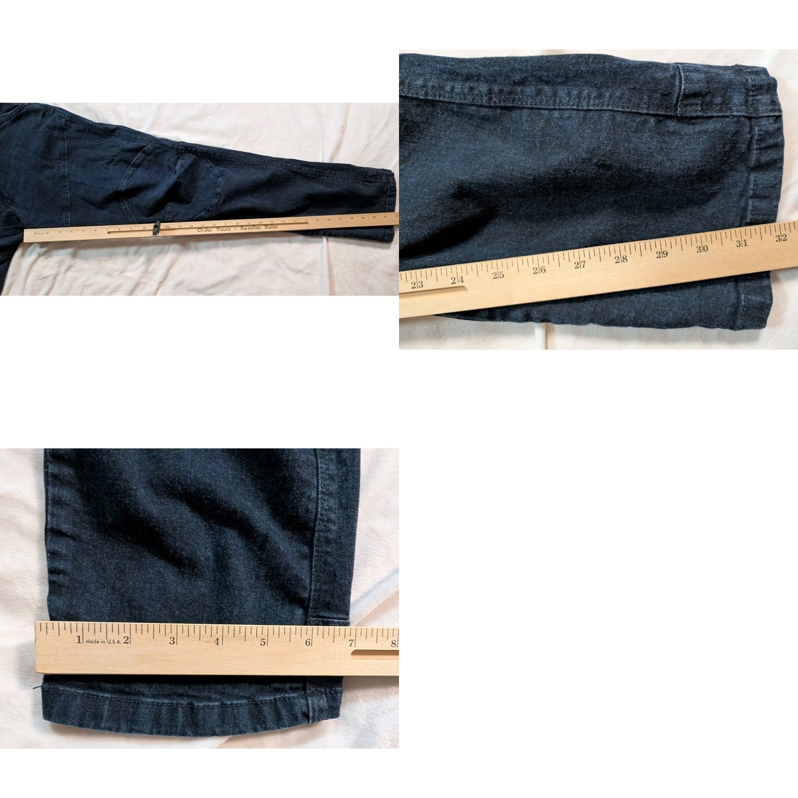Ecko Unltd. Ecko Unltd. Jeans Slim 5-Pocket Denim Blue Dark Wash Men’s 36x32 Zipper Mid Rise Straight Style 36 32 XS? Size US 36 / EU 52 - 9 Thumbnail