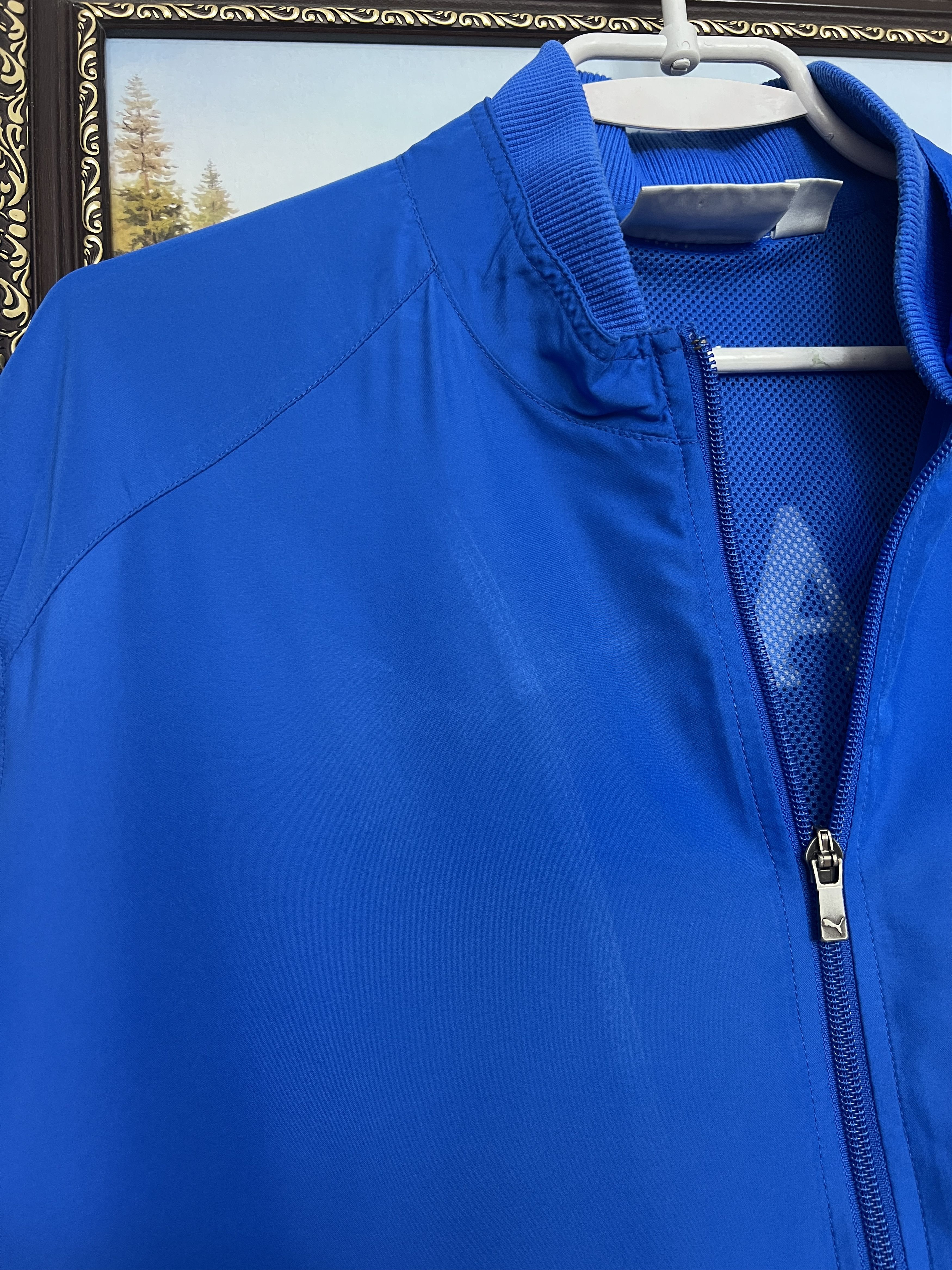 Puma Vintage Puma Italy Football Jacket Soccer Track Top National Size US M / EU 48-50 / 2 - 7 Thumbnail