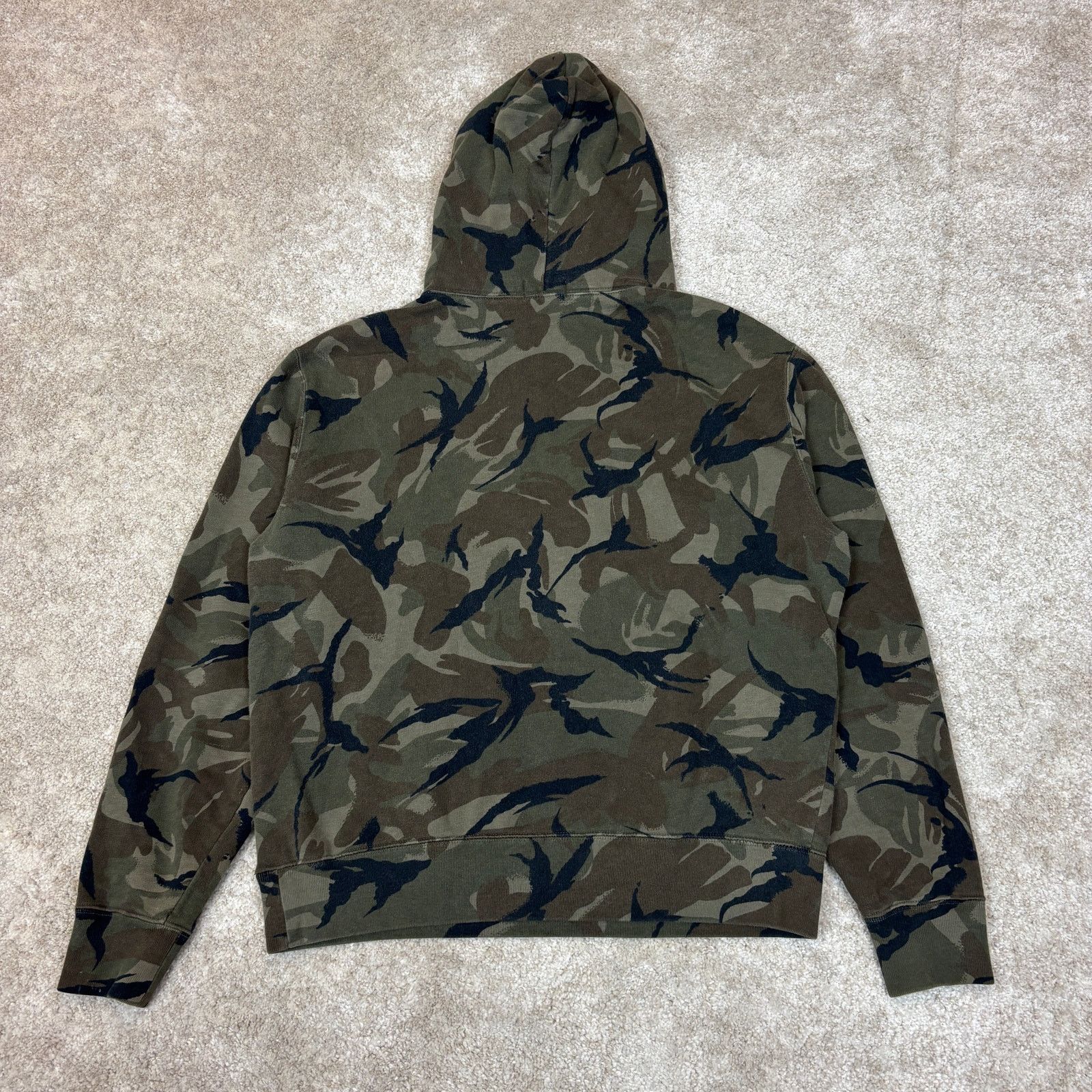 Polo Ralph Lauren Polo Ralph Lauren Camo Hoodie Sweatshirt Men's Large Lounge Size US L / EU 52-54 / 3 - 3 Thumbnail