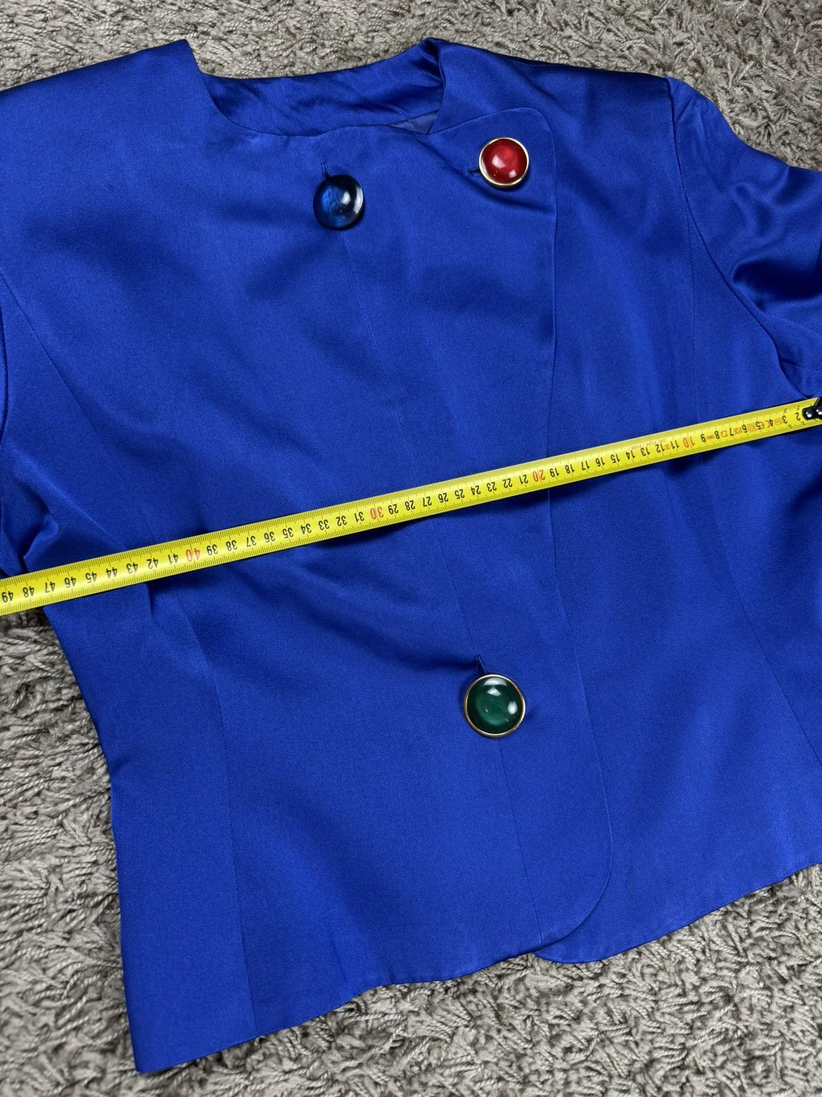 Vintage × Yves Saint Laurent Vintage rare jacket and skirt Yves Saint Laurent original Size M / US 6-8 / IT 42-44 - 5 Thumbnail