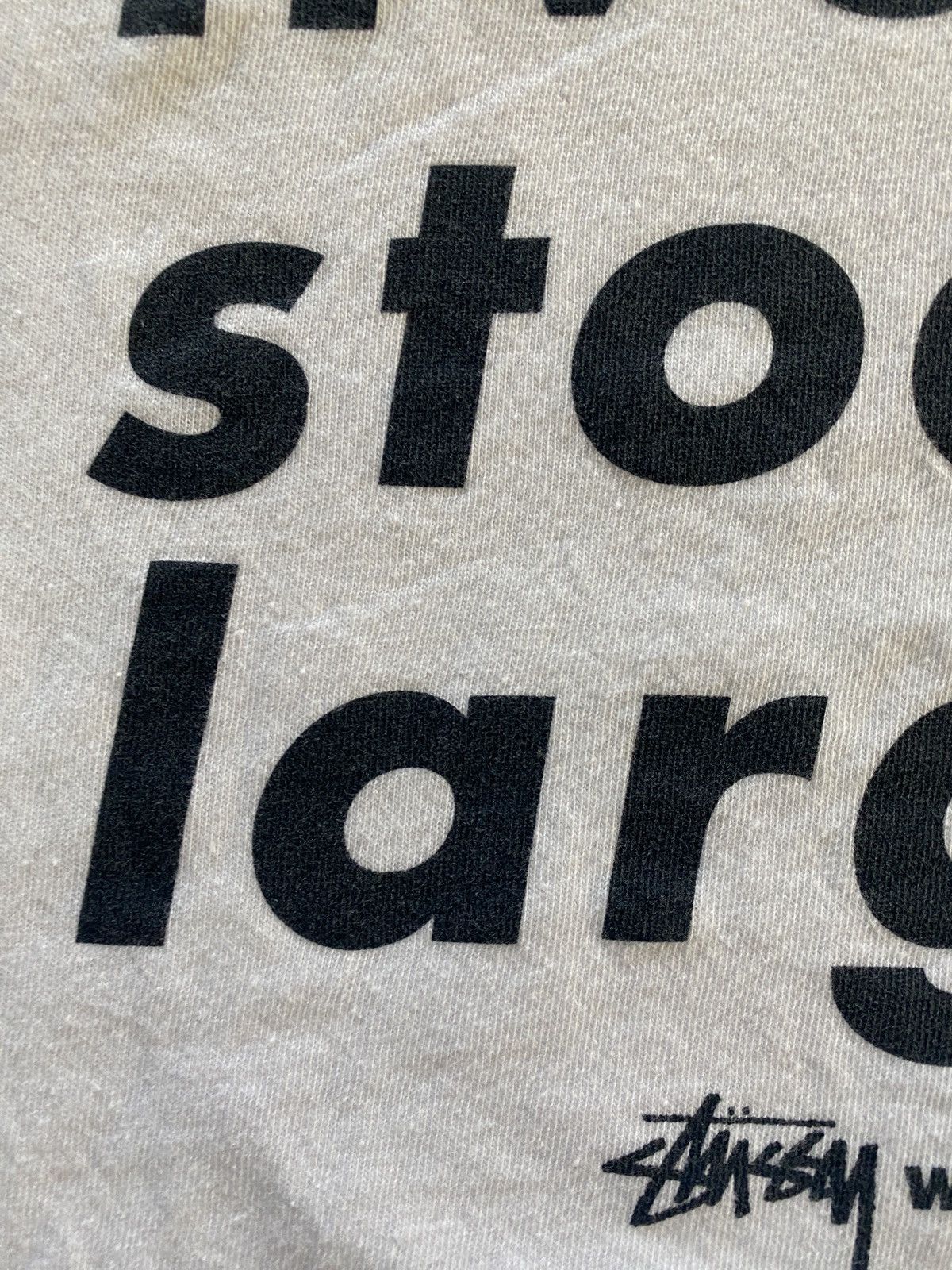Stussy Stussy “Go Live Stoopid Large.” White Tee Size US XS / EU 42 / 0 - 6 Thumbnail