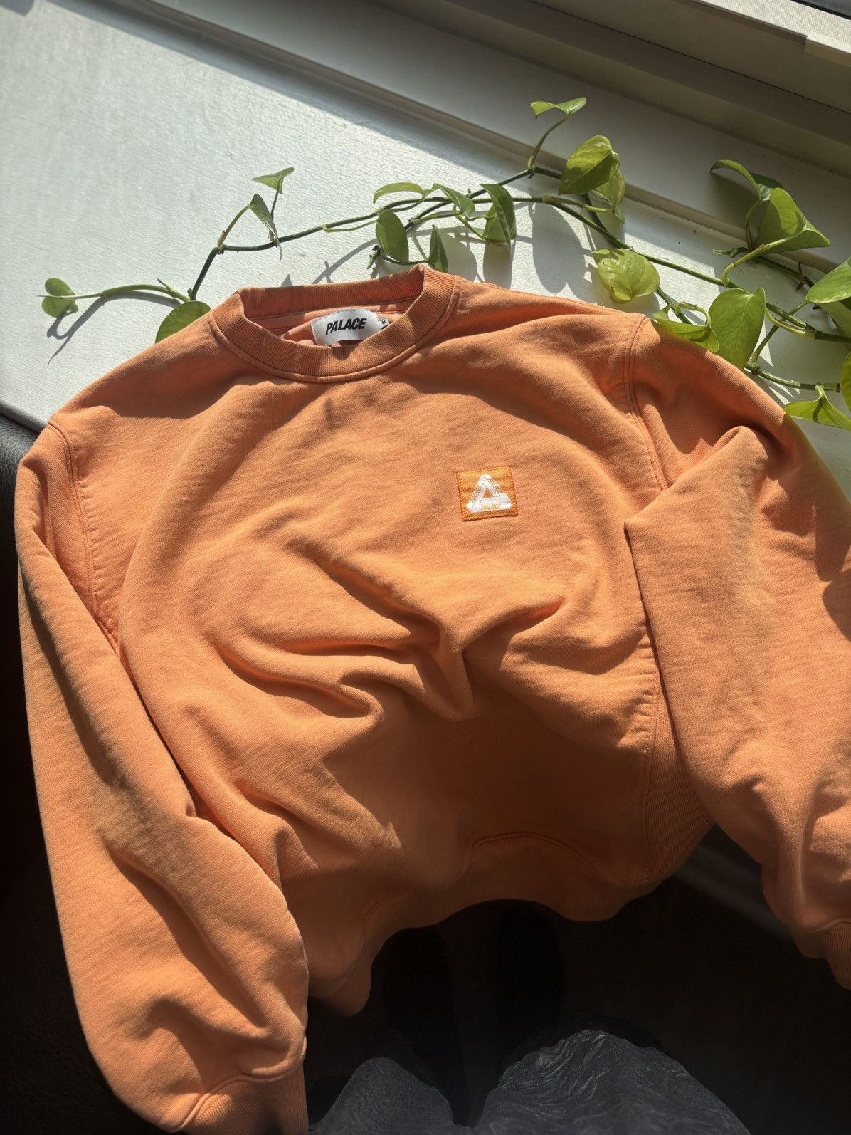 Palace Orange Palace Crewneck Sweatshirt Size US M / EU 48-50 / 2 - 1 Thumbnail