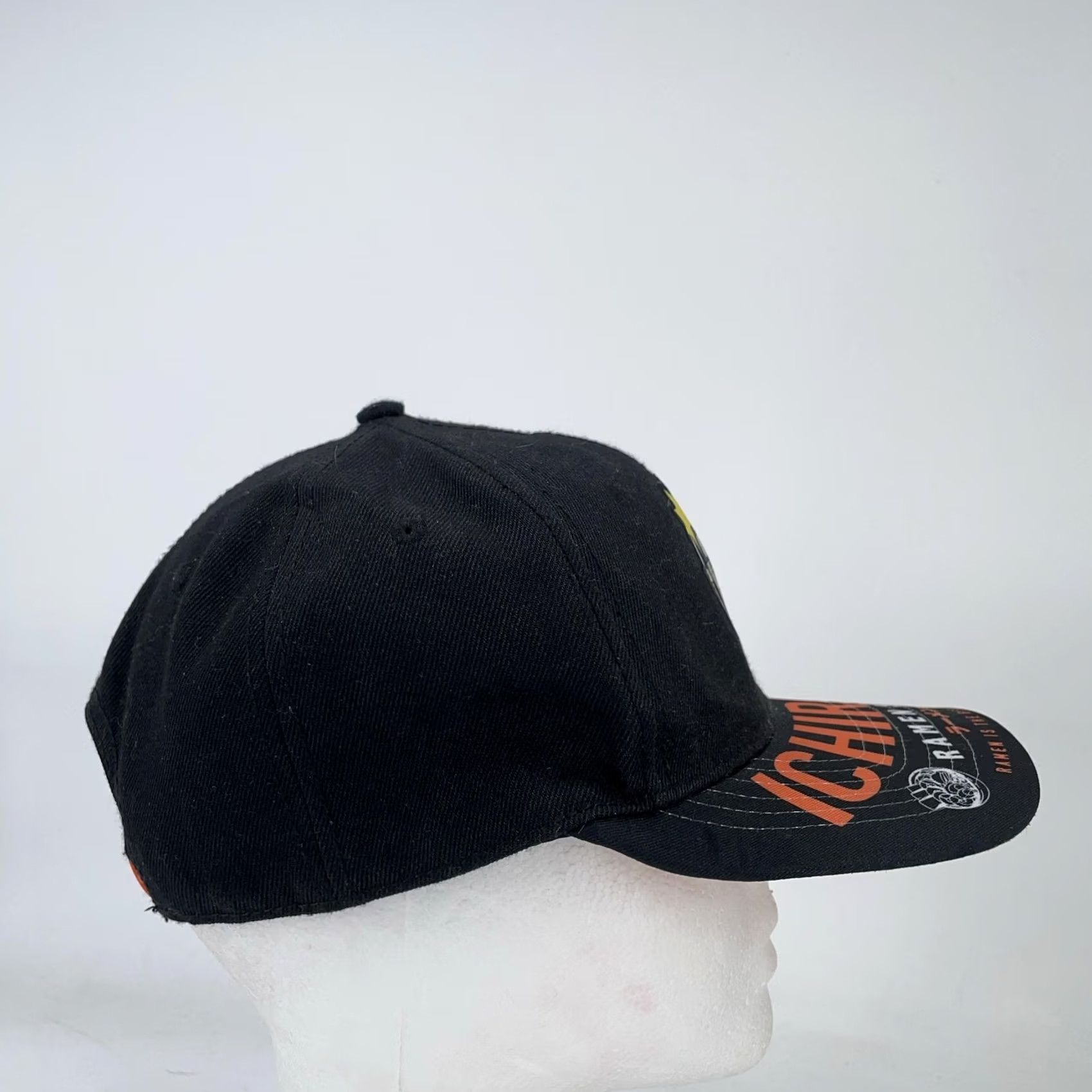 Vintage Naruto Hat Cap Snap Back Mens Black Anime Ichiraku Ramen Shop Shippuden Size ONE SIZE - 4 Thumbnail