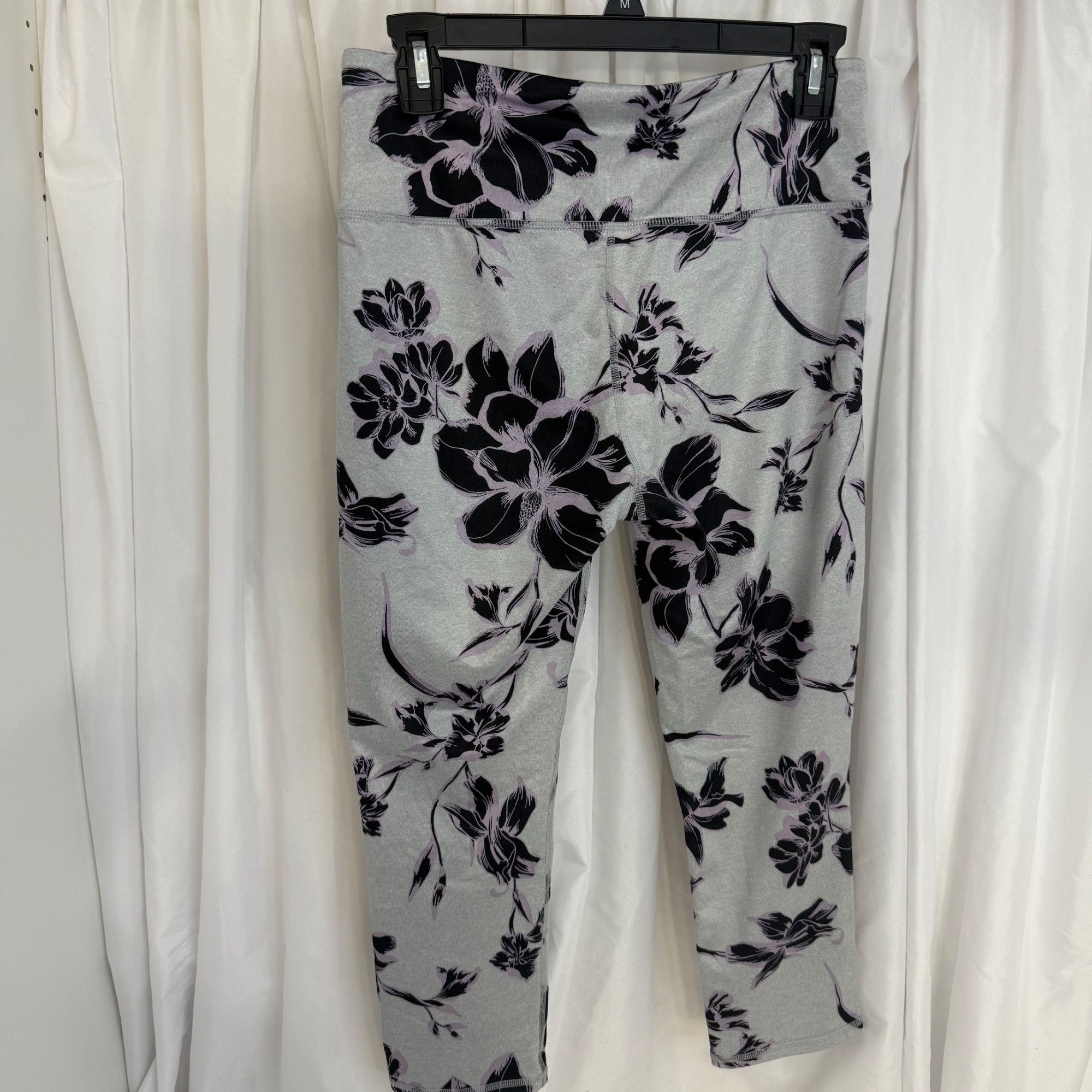 Athleta Athleta Womens Floral Print High-Waisted Capri Leggings M Gr Size 28" / US 6 / IT 42 - 3 Thumbnail