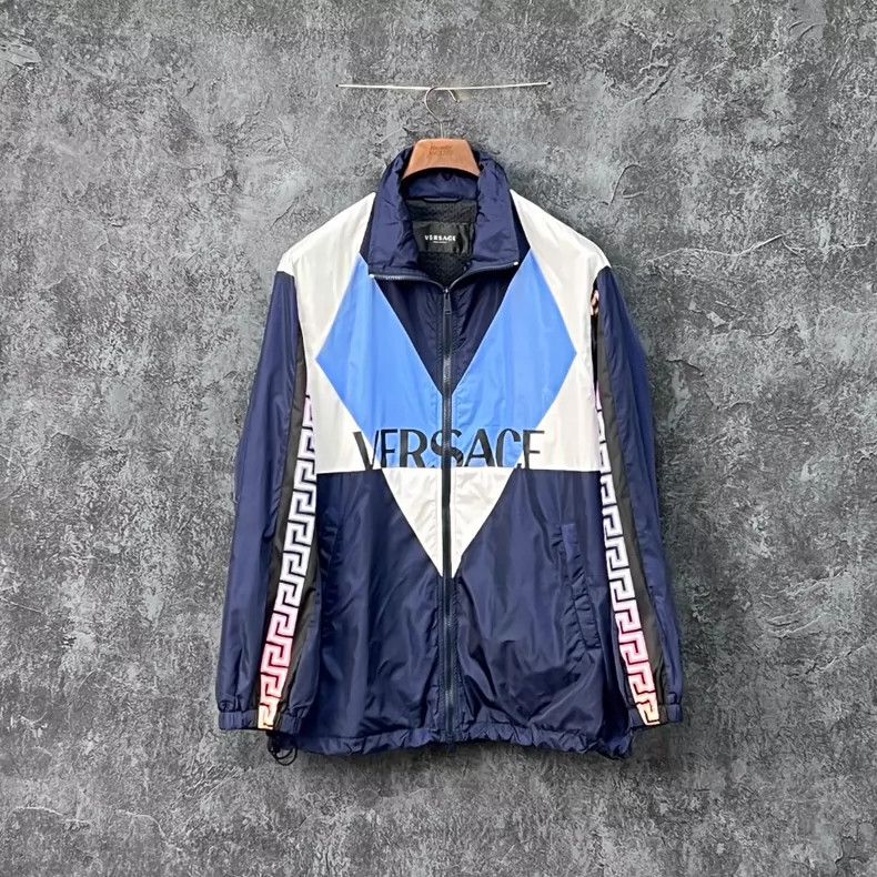 Versace Versace Fluorescent Greek back jacket Size US M / EU 48-50 / 2 - 1 Thumbnail