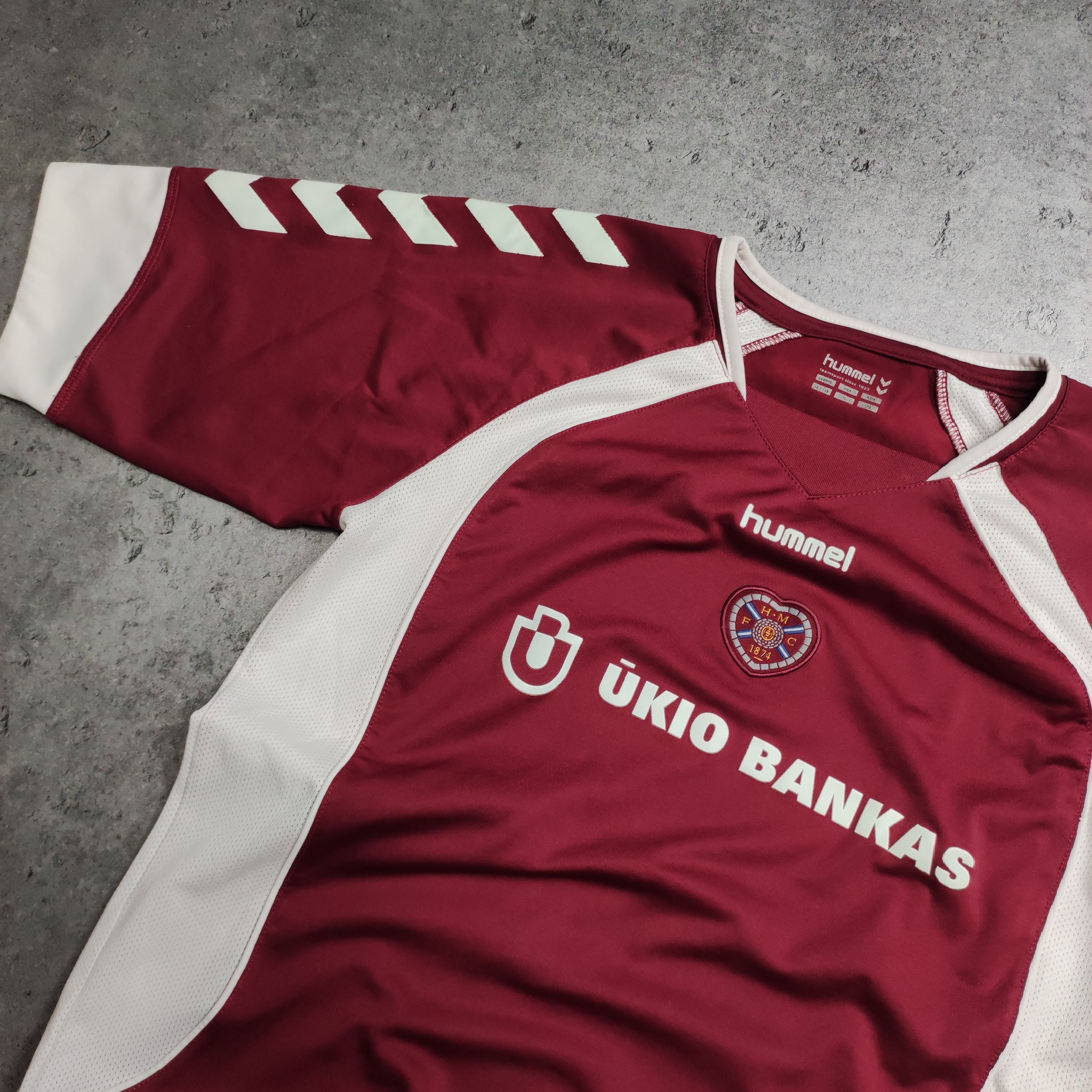 Vintage RARE 2006/2007 Football Soccer Heart of Midlothian Jersey Size US S / EU 44-46 / 1 - 4 Thumbnail