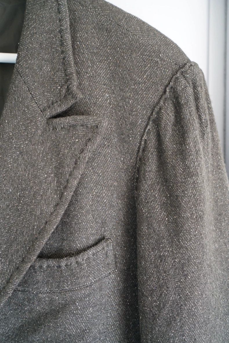 Yohji Yamamoto Yohji Yamamoto Yohji Yamamoto Custom Tailored Blazer Suit Size US S / EU 44-46 / 1 - 3 Thumbnail