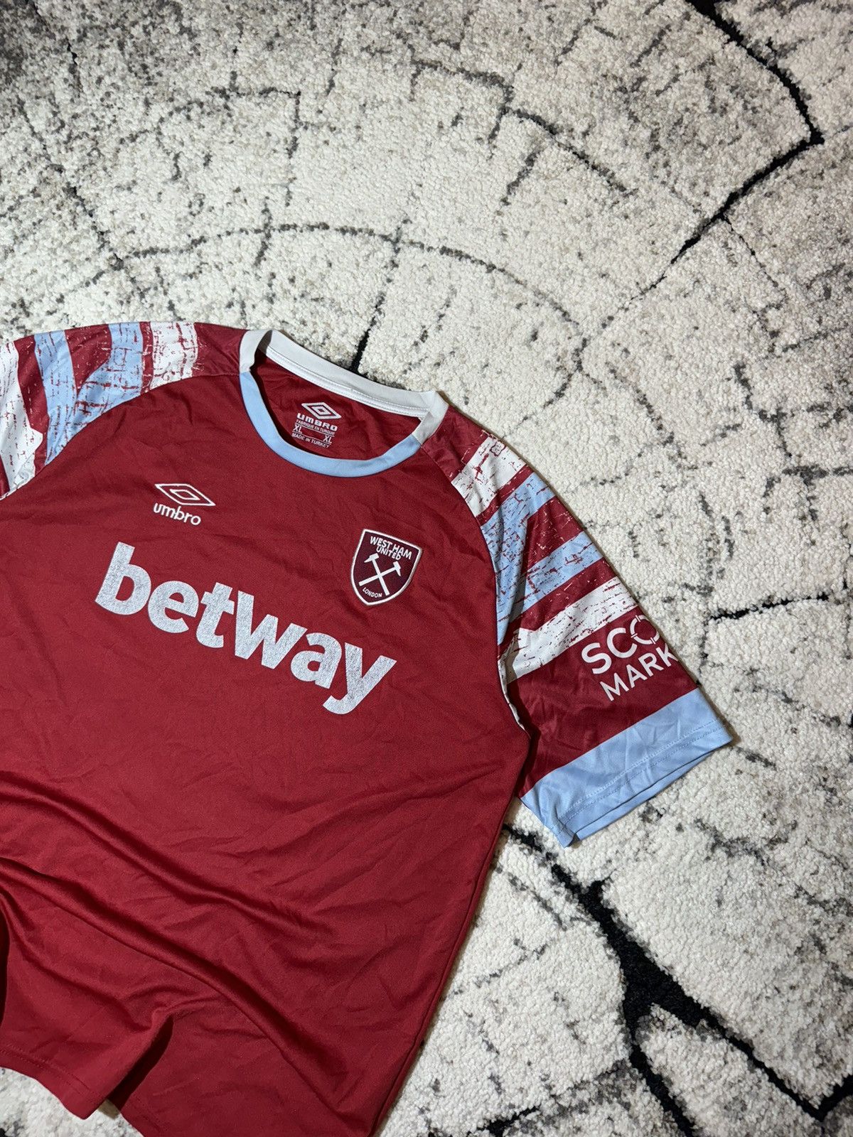 Vintage Vintage West Ham United 2022/23 Umbro Fan Jersey Blokcore XL Size US XL / EU 56 / 4 - 2 Thumbnail