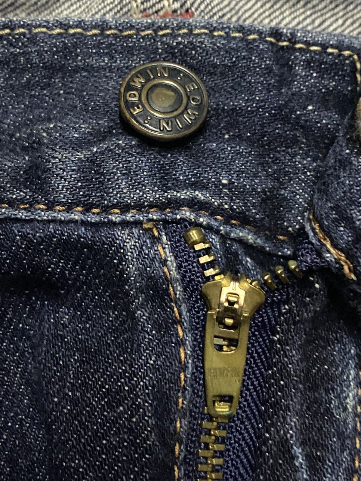 Edwin Vintage Japanese Brand Edwin 512 Blue Wash Flare Jeans Size US 32 / EU 48 - 8 Thumbnail