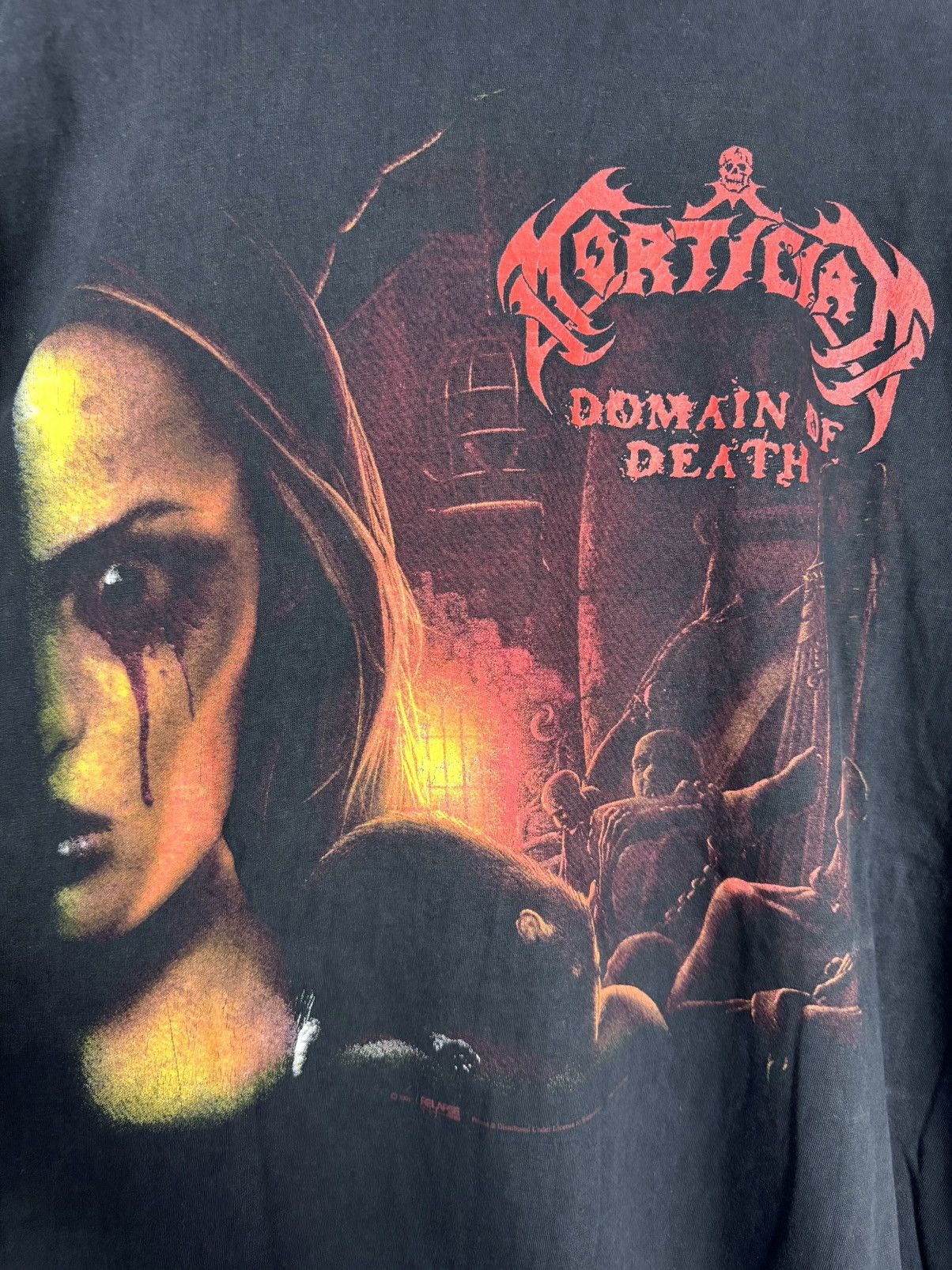 Mortician Domain Of Death Vintage 2001 Official Relapse