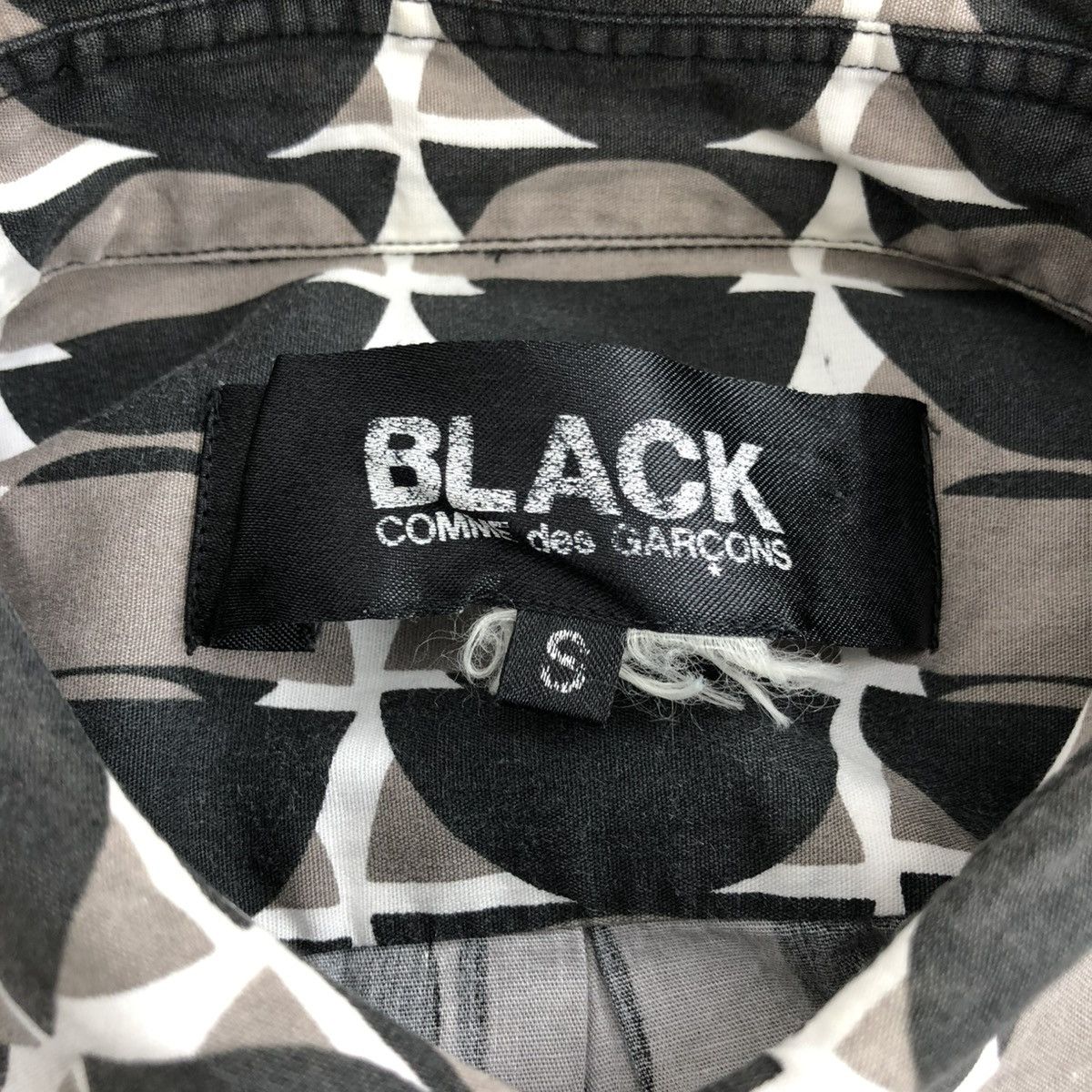 Comme des Garcons 🇯🇵 Vintage Comme des Garcons Black Label Anstrack Long Shirt Size US S / EU 44-46 / 1 - 5 Thumbnail