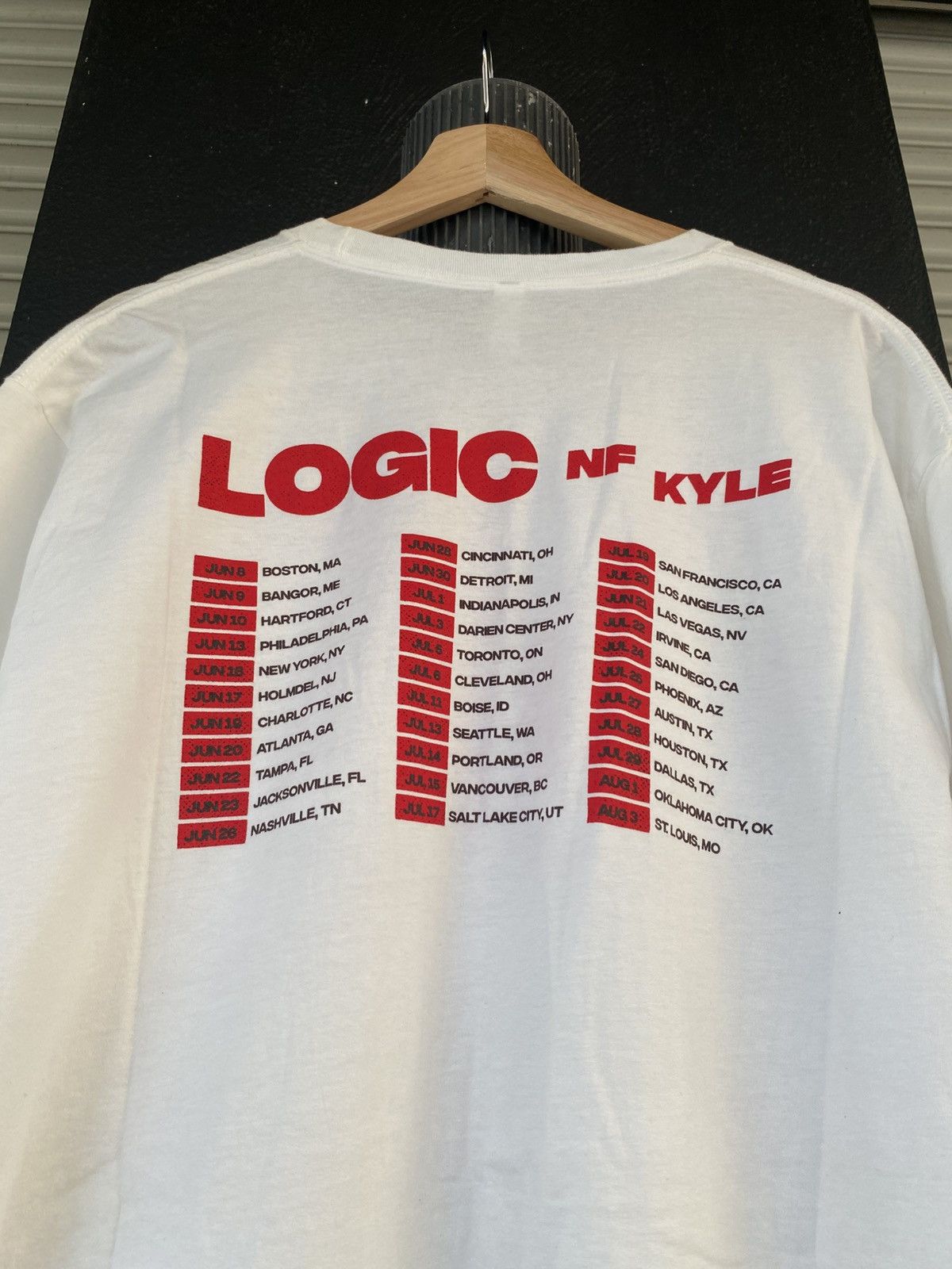 Logic × Rap Tees Logic VS NF Everybody Tour 2018 Size US XXL / EU 58 / 5 - 3 Thumbnail