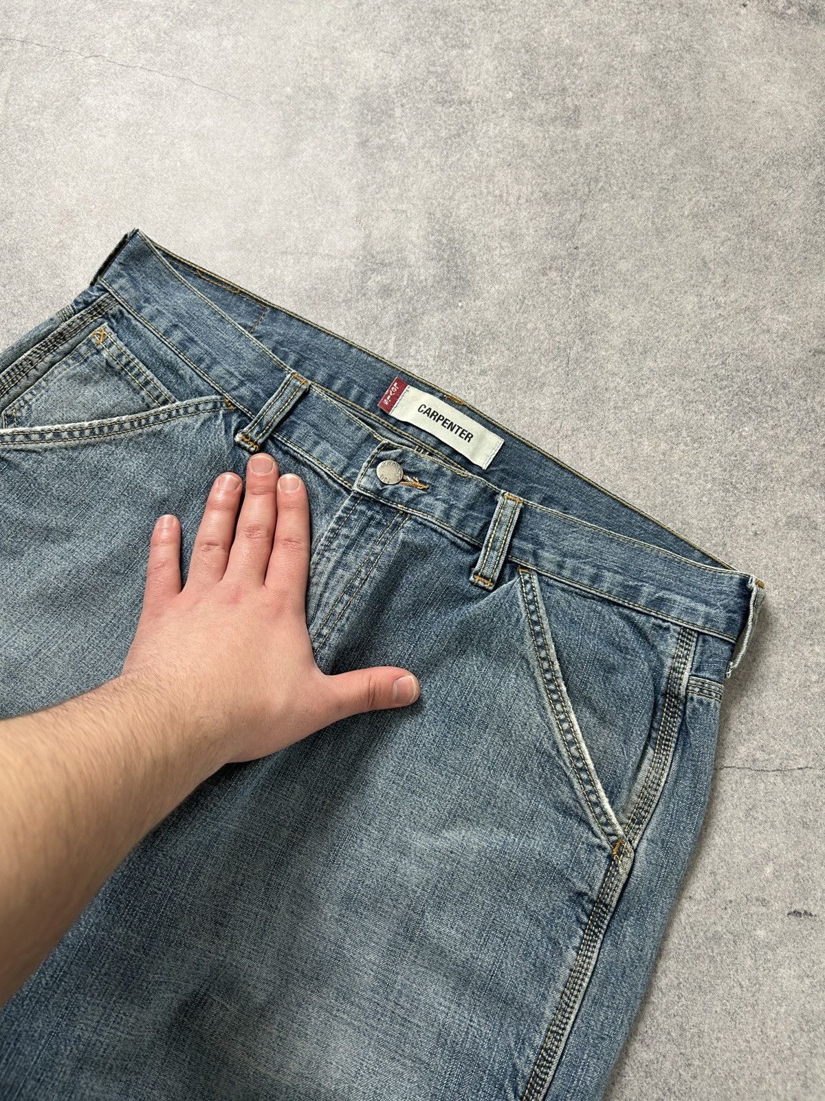Levi's Vintage Clothing Vintage Levis Carpenter cargo shorts mens Size US 34 / EU 50 - 6 Thumbnail