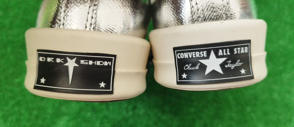 Rick Owens Drkshdw New Converse x Rick Owens Unisex. Size US 9.5 / EU 42-43 - 5 Thumbnail