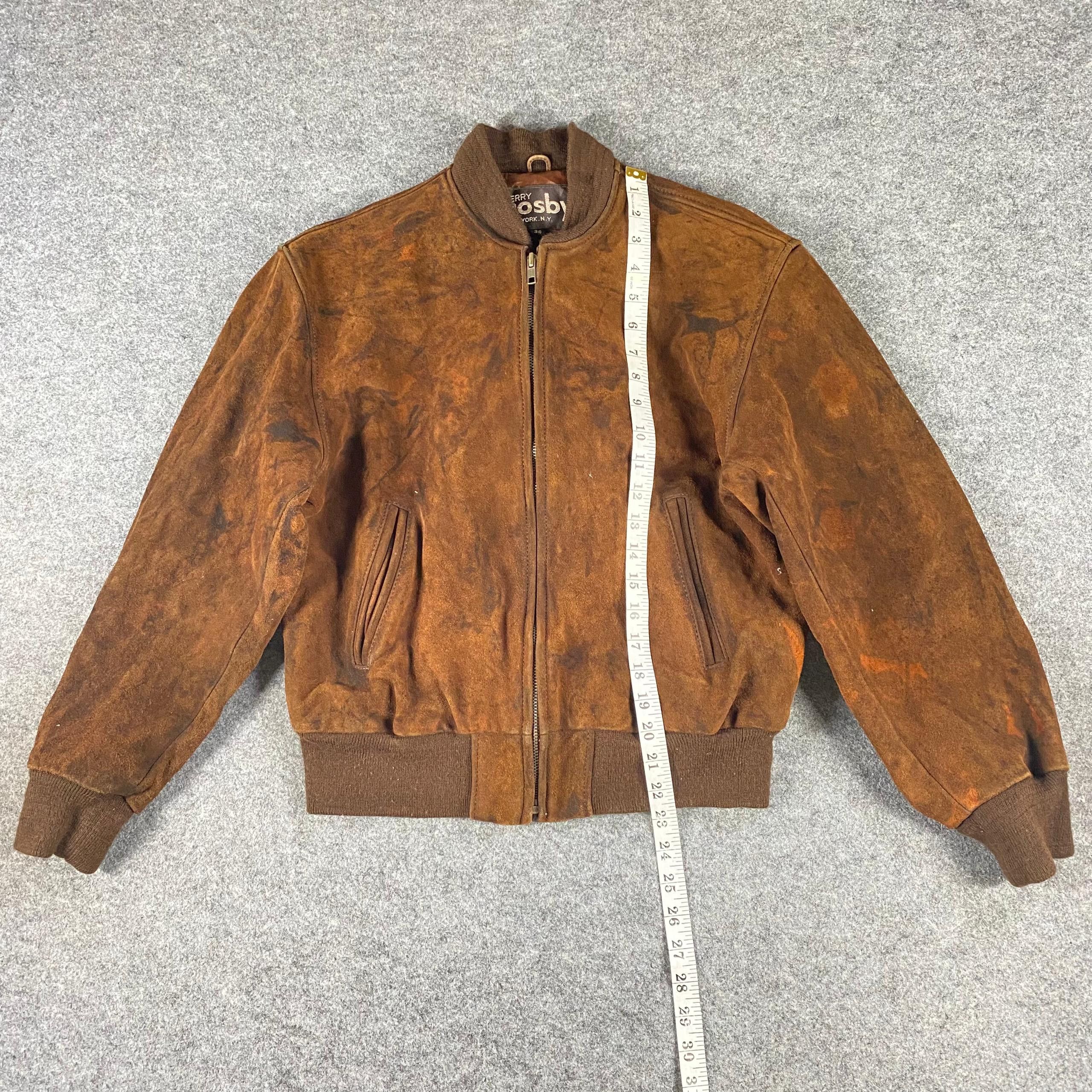 Hysteric Glamour Vintage Cosby Bombers Leather Jacket Size US M / EU 48-50 / 2 - 5 Thumbnail