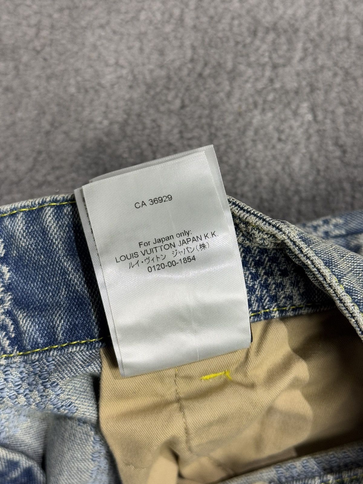 Louis Vuitton Louis Vuitton 24ss denim pants Size US 31 - 12 Thumbnail