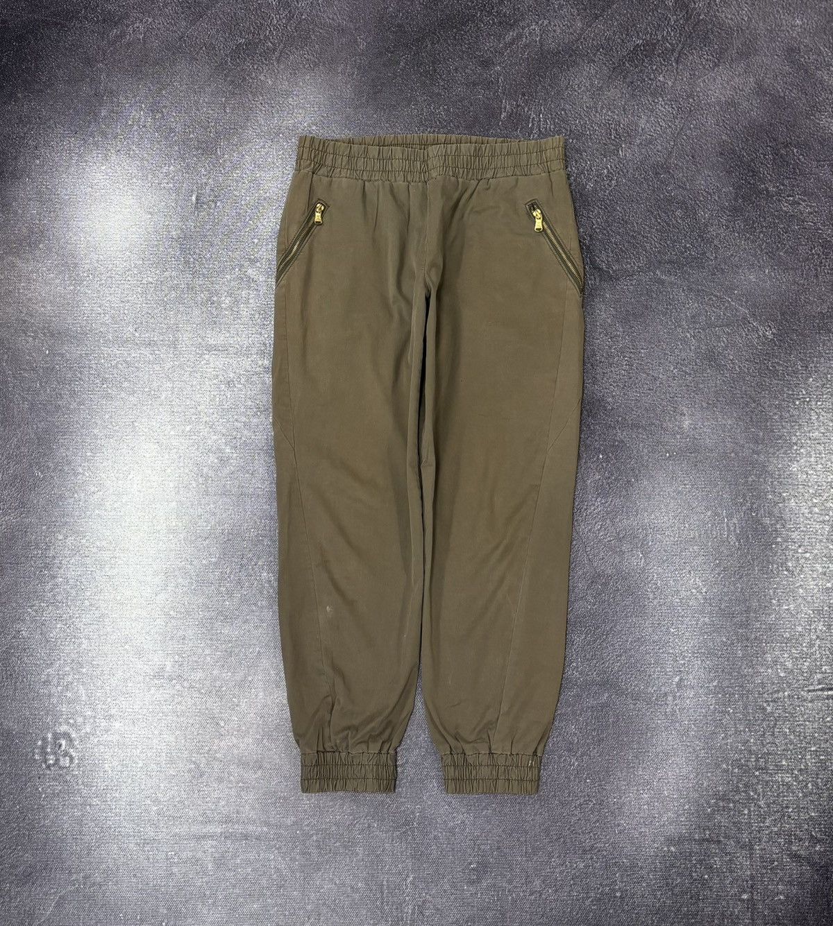 Marc by Marc Jacobs Marc By Marc Jacobs Women’s Khaki Green Luxury Joggers Pants Size 27" / US 4 / IT 40 - 1 Thumbnail