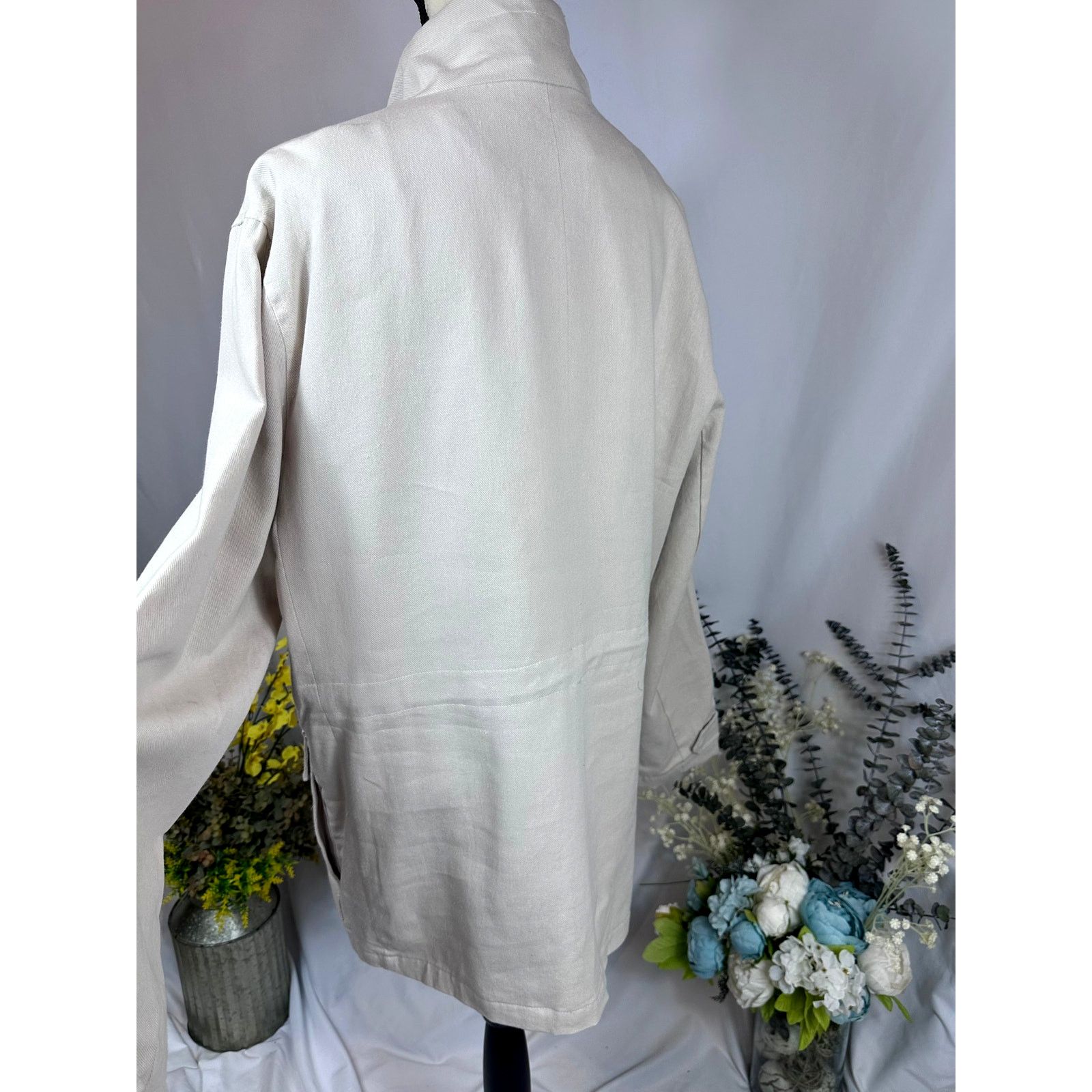 PIOMBO MP Piombo Safari 4 Flap Pocket Jacket Concealed zip size S Size US S / EU 44-46 / 1 - 14 Thumbnail