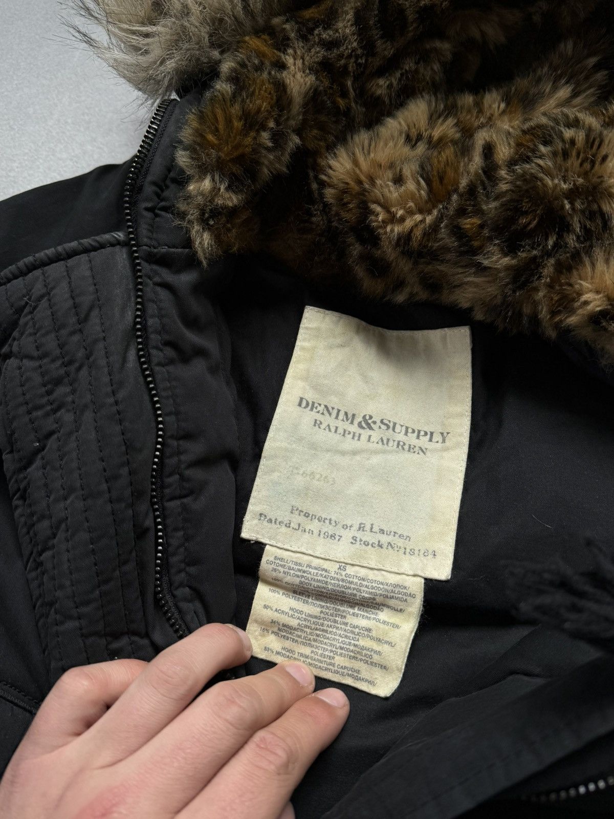 Denim & Supply Ralph Lauren Denim & Supply Ralph Lauren Faux Fur Parka Jacket Hooded Size XS / US 0-2 / IT 36-38 - 11 Thumbnail
