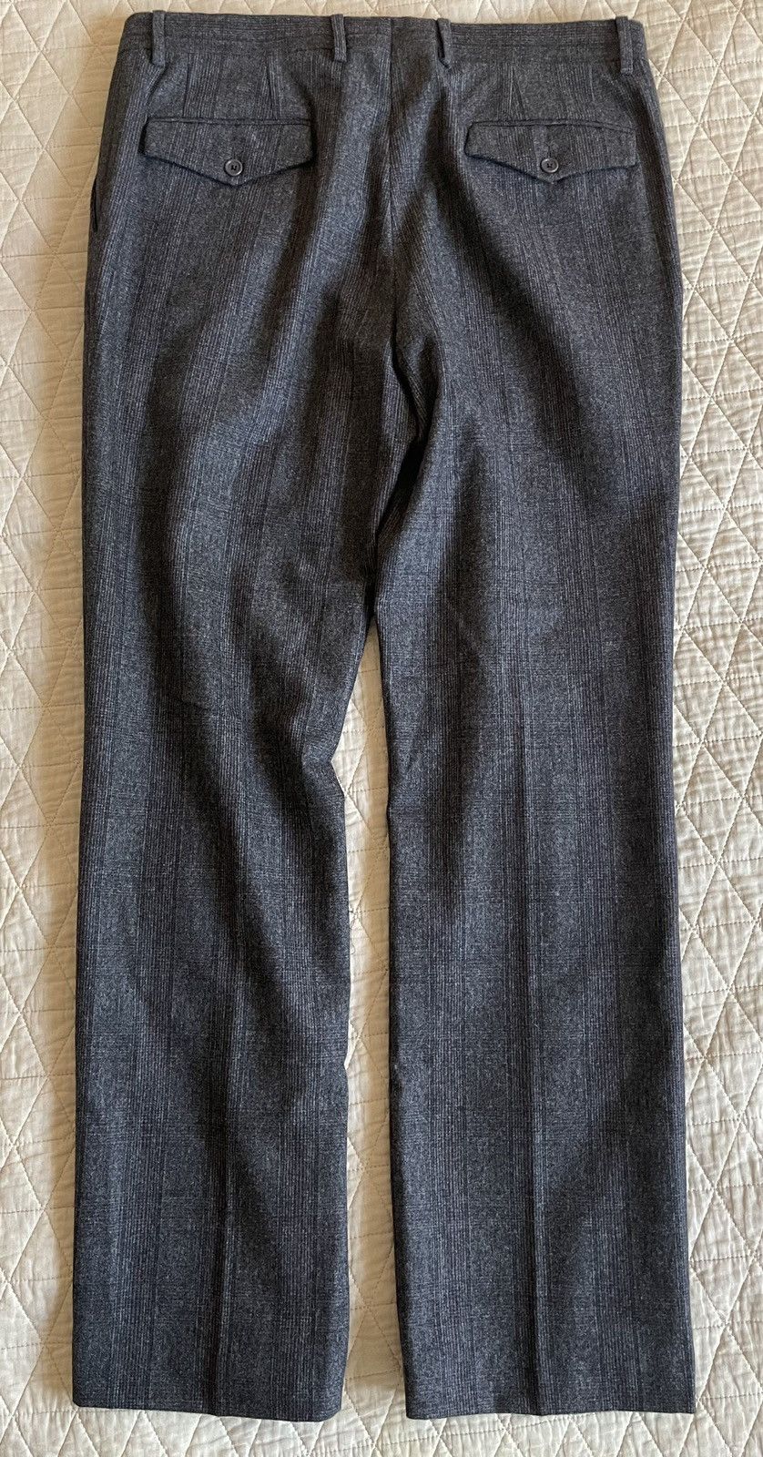John Varvatos Contemporary Check Print Trouser Size US 34 / EU 50 - 7 Thumbnail