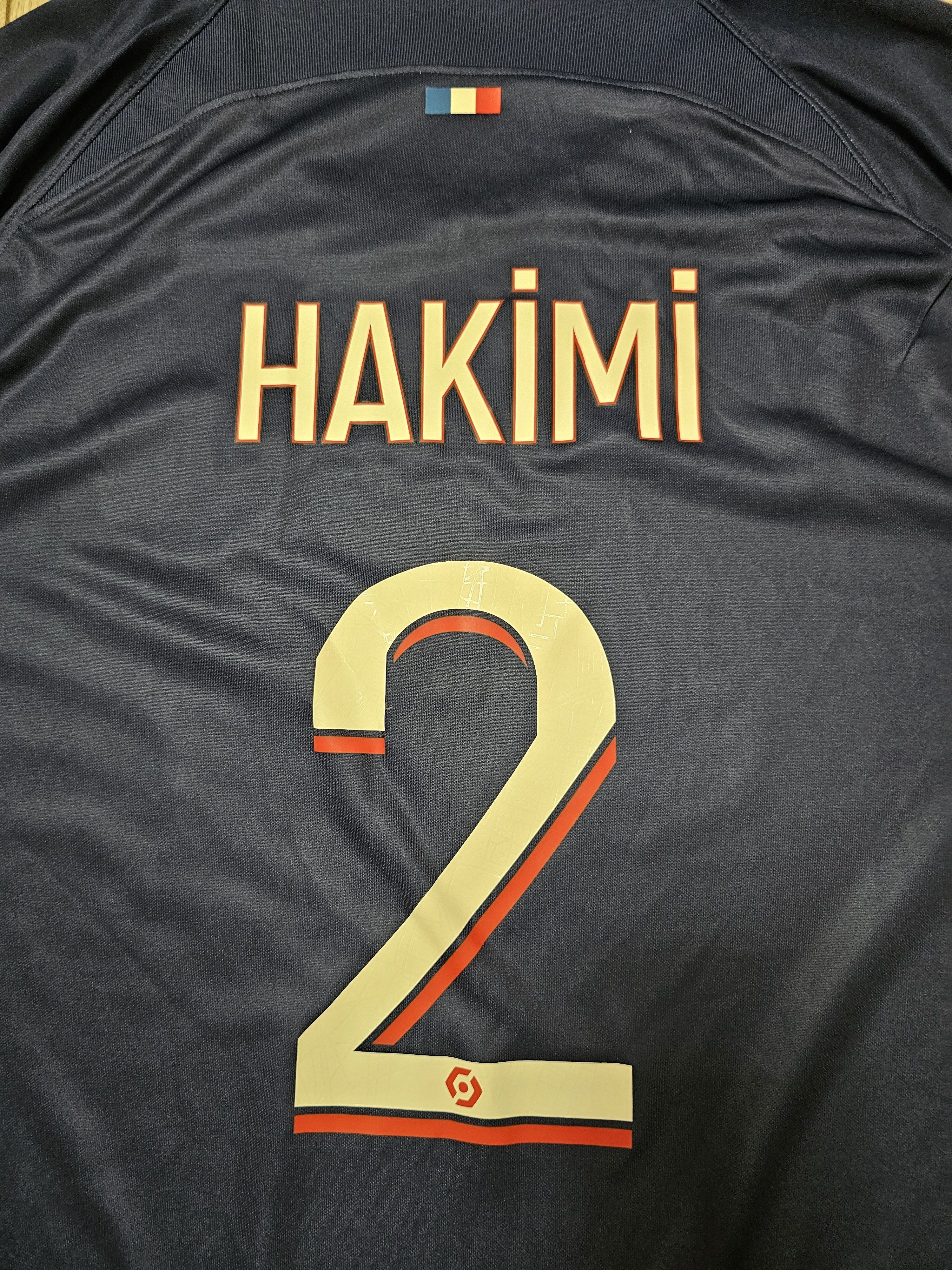 Nike PSG PARIS SAINT-GERMAIN 2023 2024 HAKIMI FOOTBALL SOCCER Size US XXL / EU 58 / 5 - 5 Thumbnail