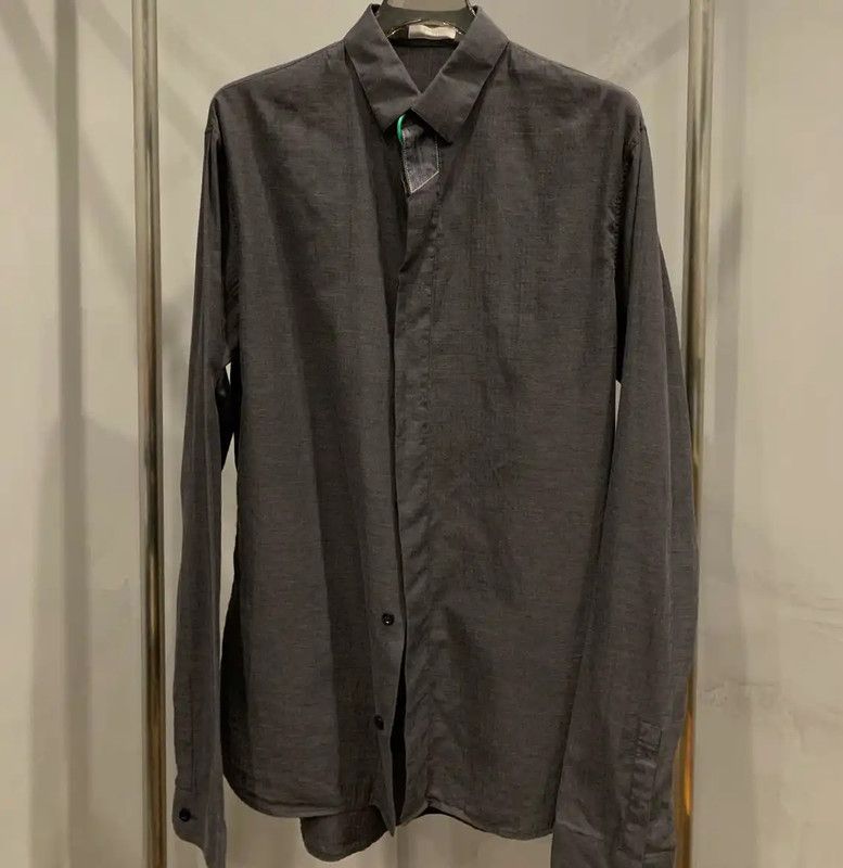 Dior Dior Black Cotton Long Sleeve Shirt for Men 0089 Size US S / EU 44-46 / 1 - 1 Thumbnail