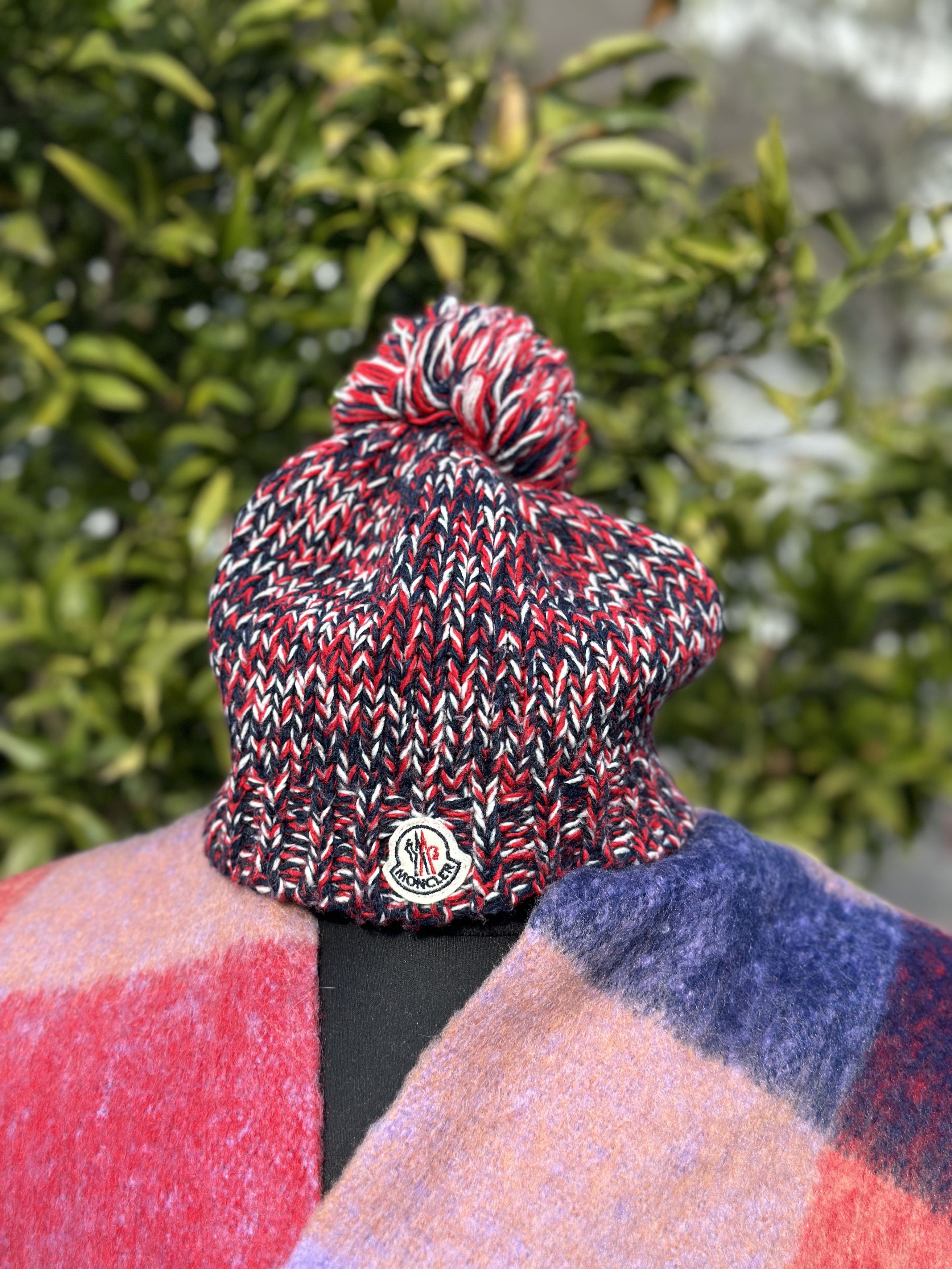 Moncler Moncler Berretto Pon-Pon Chunky Knit Beanie Hat Size XXS Size ONE SIZE - 6 Thumbnail