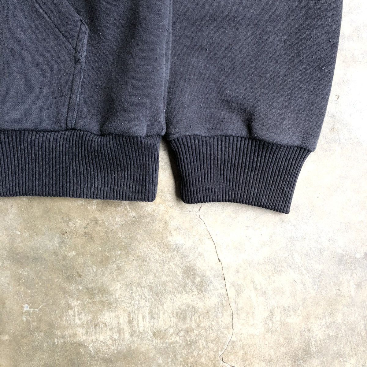 Adidas ❤️💛💚1990s Vintage Adidas Descente Reggae Hoodie Black Size US L / EU 52-54 / 3 - 5 Thumbnail