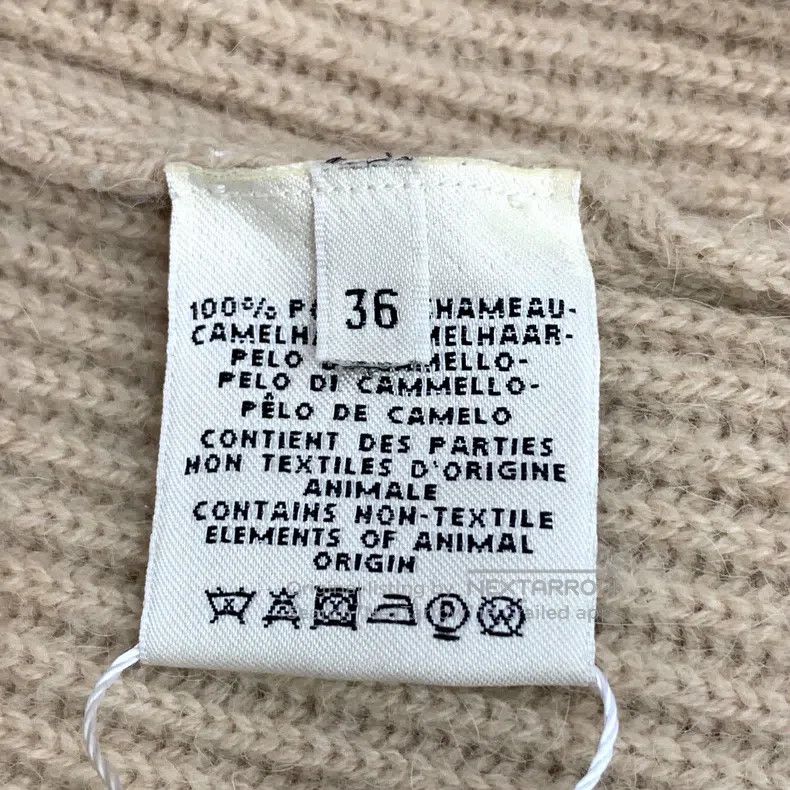 Hermes Hermes Light Brown Cashmere Round Neck Long Sleeve Knit Sw Size XS / US 0-2 / IT 36-38 - 6 Thumbnail