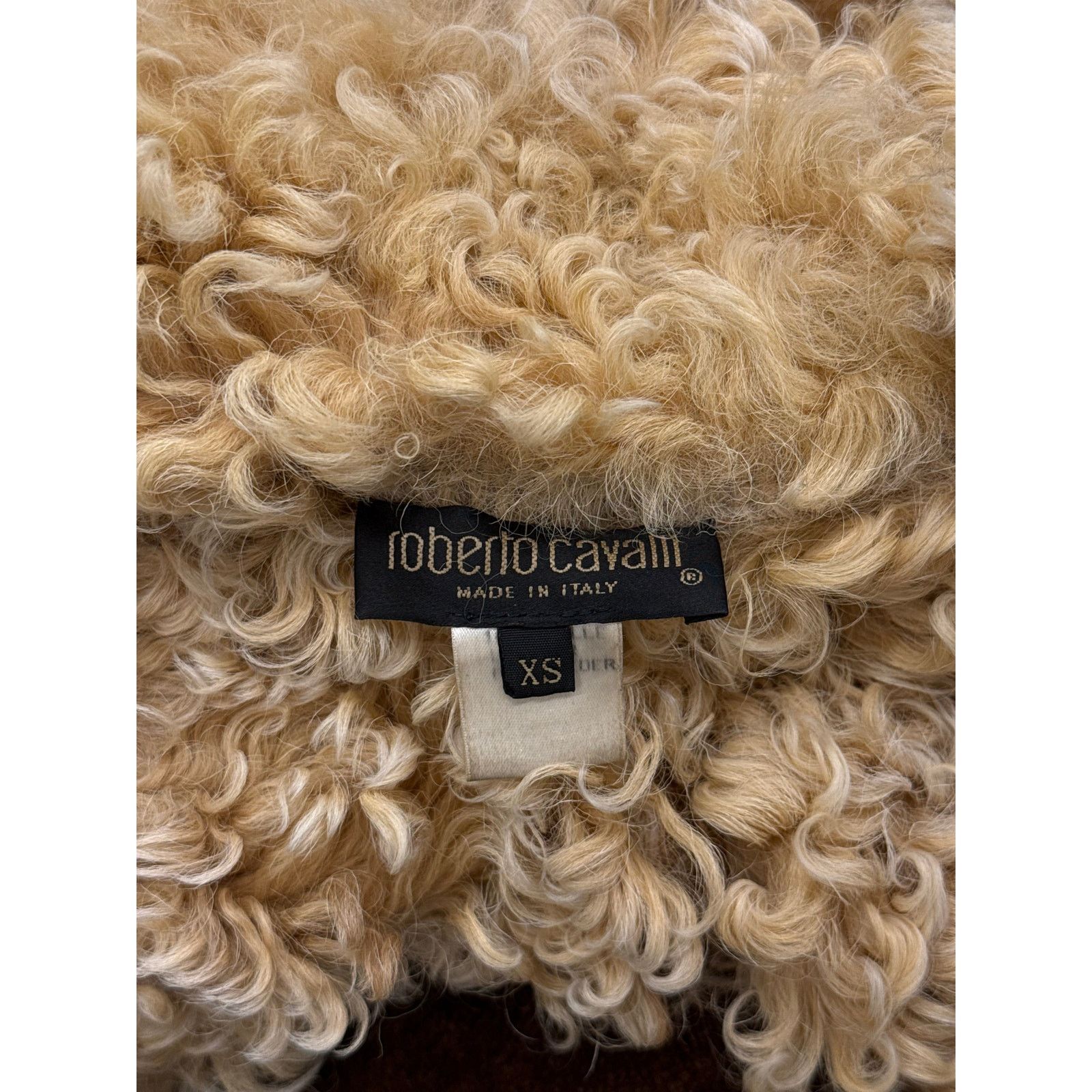 Roberto Cavalli A/W1999 Roberto Cavalli shearling patchwork jacket Size S / US 4 / IT 40 - 13 Thumbnail