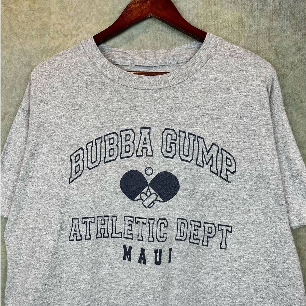 Vintage Vintage Bubba Gump Shrimp Athletic Department T Shirt Sz L Size US L / EU 52-54 / 3 - 4 Thumbnail
