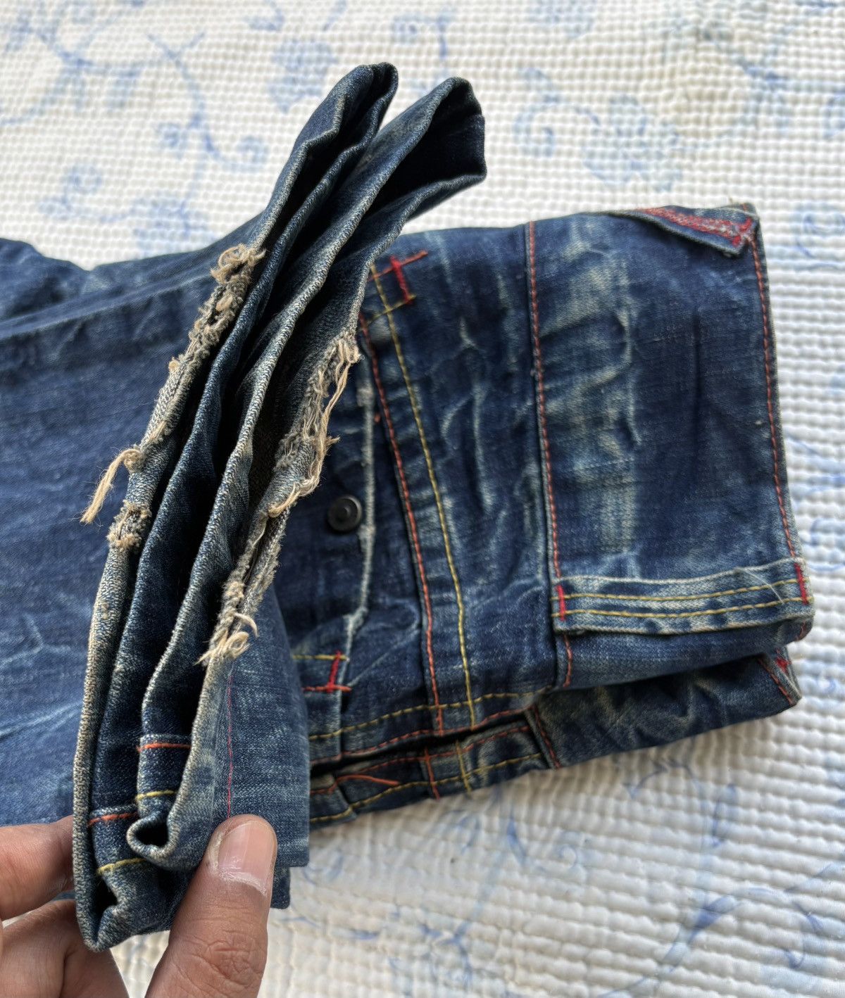 Vintage Red Pepper Streetwear Jeans Flared Denim Size US 28 / EU 44 - 14 Thumbnail