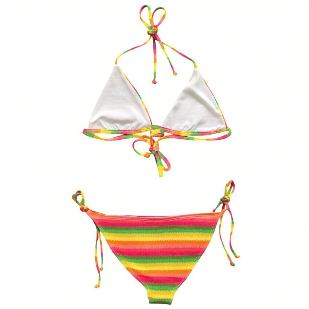 Other L*Space Lily Striped Full Cut Swim Top Bottom Set, S Size ONE SIZE - 9 Thumbnail