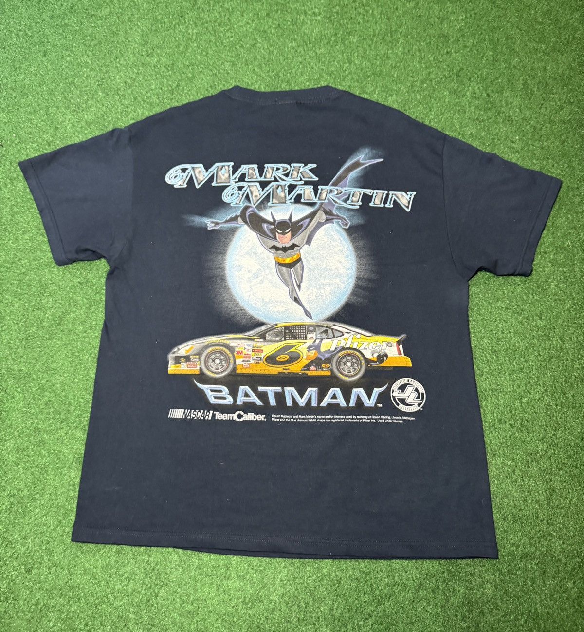 Cartoon Network Vintage Batman Mark Martin Cartoon Network NASCAR T Shirt Size US L / EU 52-54 / 3 - 1 Thumbnail