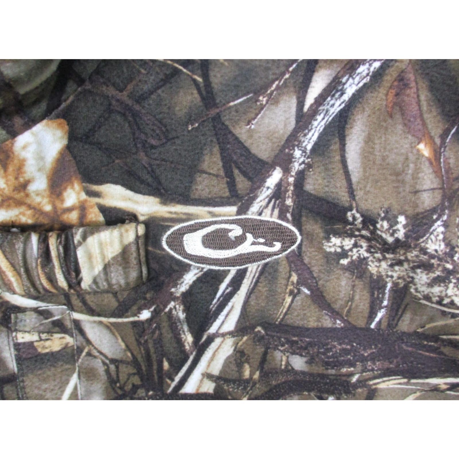 Vintage Drake Waterfowl Systems Jacket Mens 2XL Brown 1/4 Zip Hunting Pullover Windbreaker Camouflage Max-4 HD Size US XXL / EU 58 / 5 - 2 Thumbnail