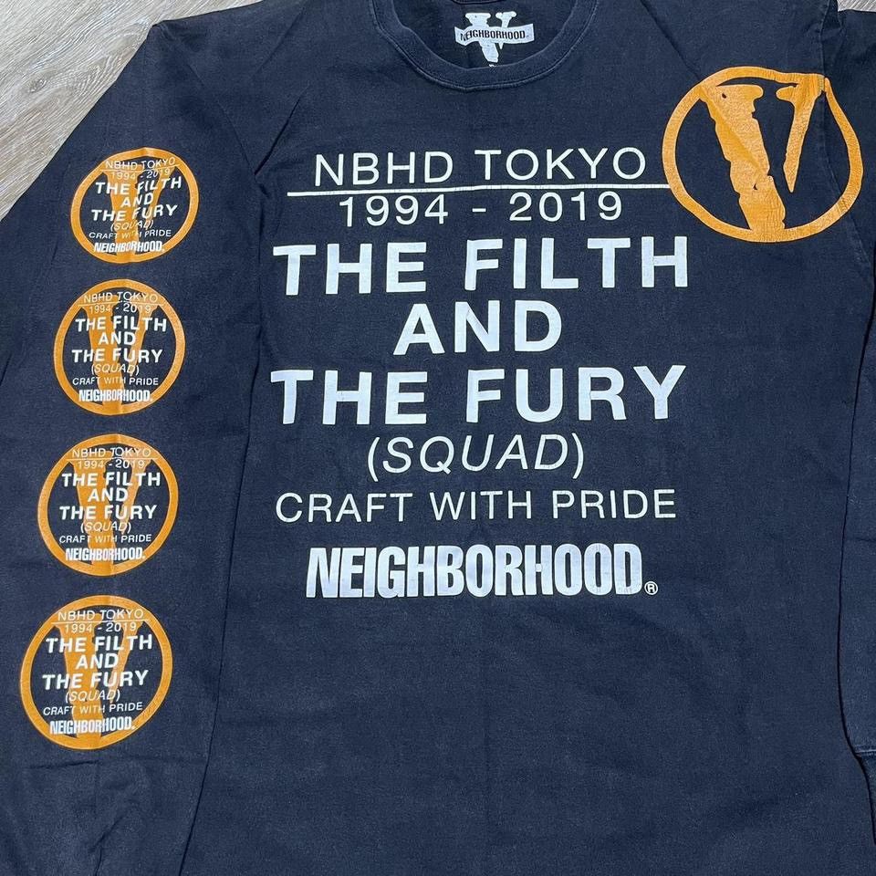 Japanese Brand × Mastermind Japan × Vlone neighborhood vlone long sleeve Size US XL / EU 56 / 4 - 3 Thumbnail