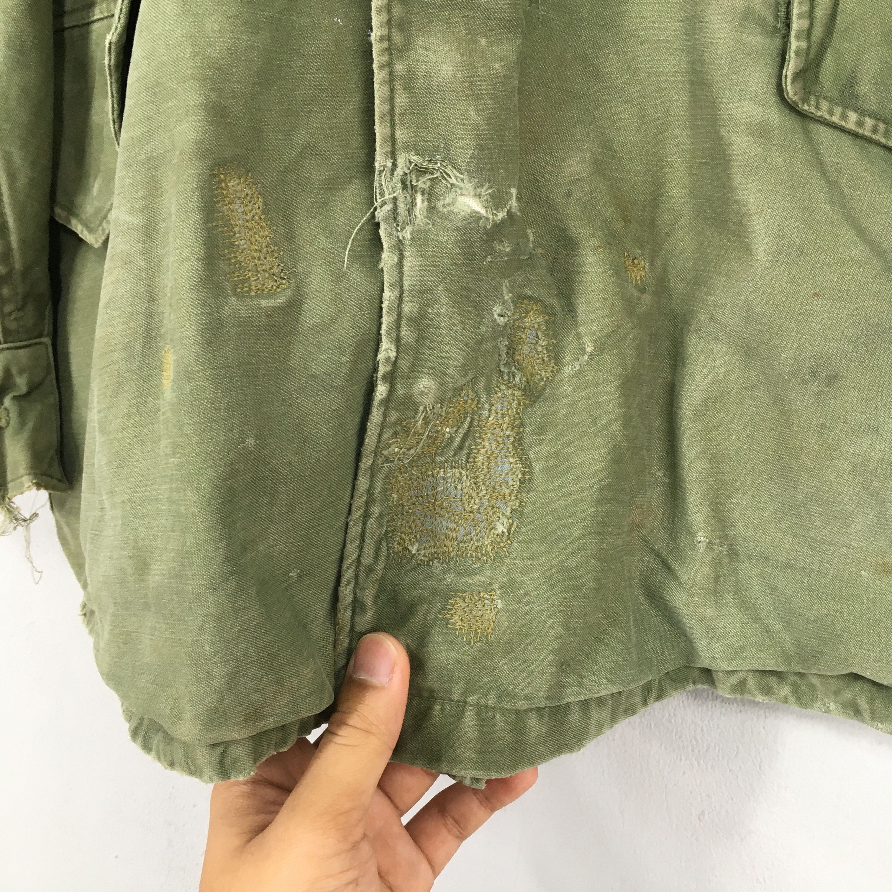 Alpha Industries Vintage 60's M-51 US Army Field Jacket Medium Size US M / EU 48-50 / 2 - 7 Thumbnail