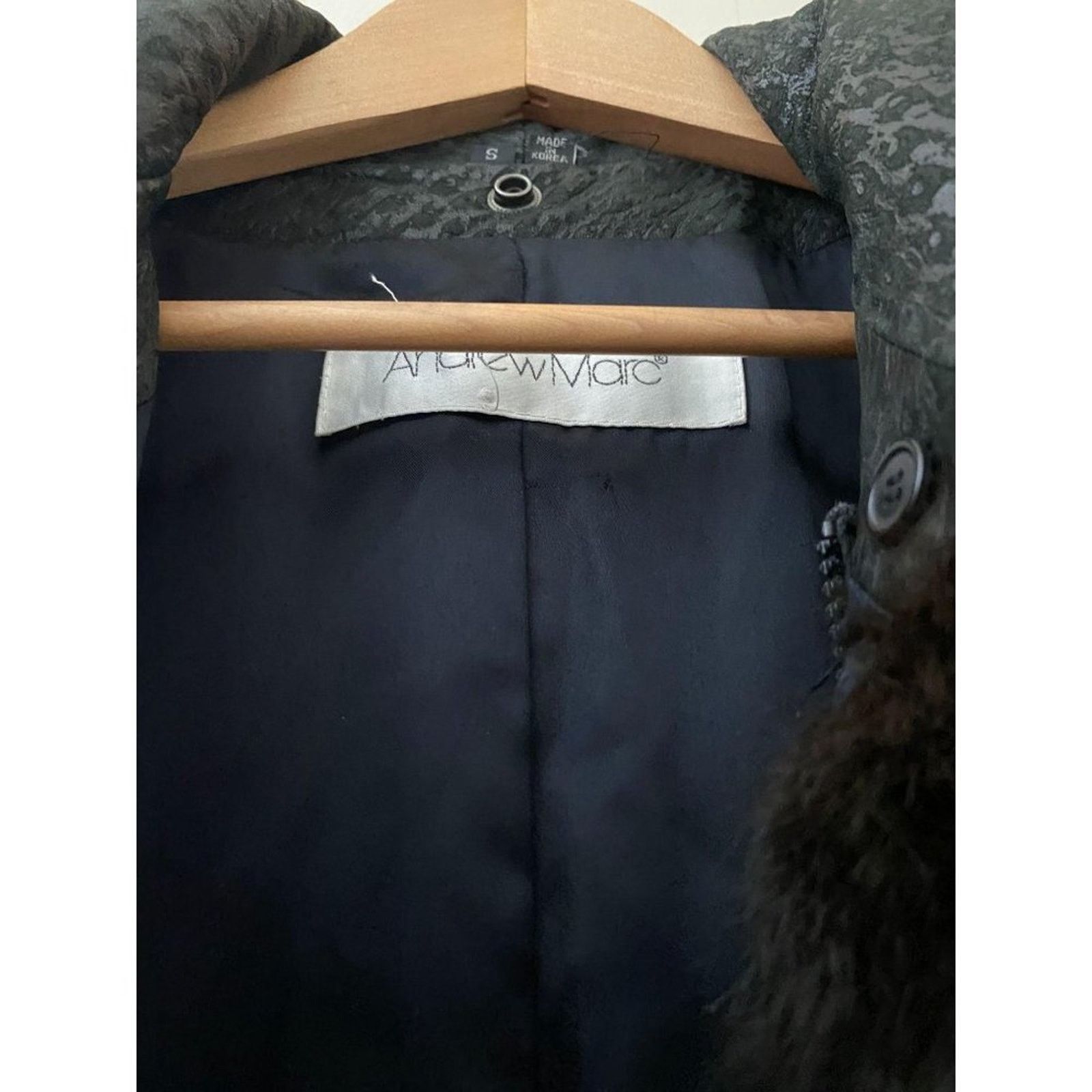 Andrew Marc Andrew Marc Fur Vest Jacket with Leather Trim - st Size US M / EU 48-50 / 2 - 2 Thumbnail