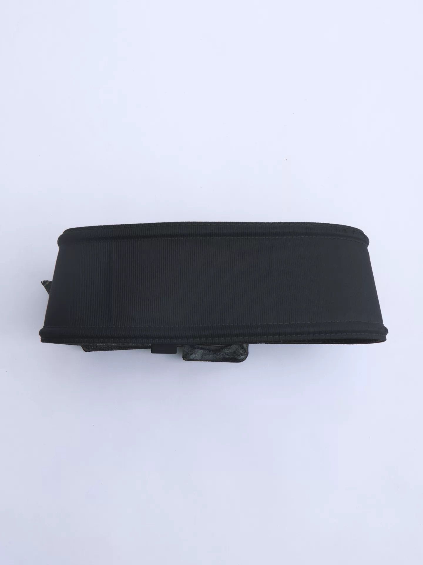 Geoffrey Beene Geoffrey Beene 90s Vintage Wide Leather Waist Belt Size ONE SIZE - 7 Thumbnail