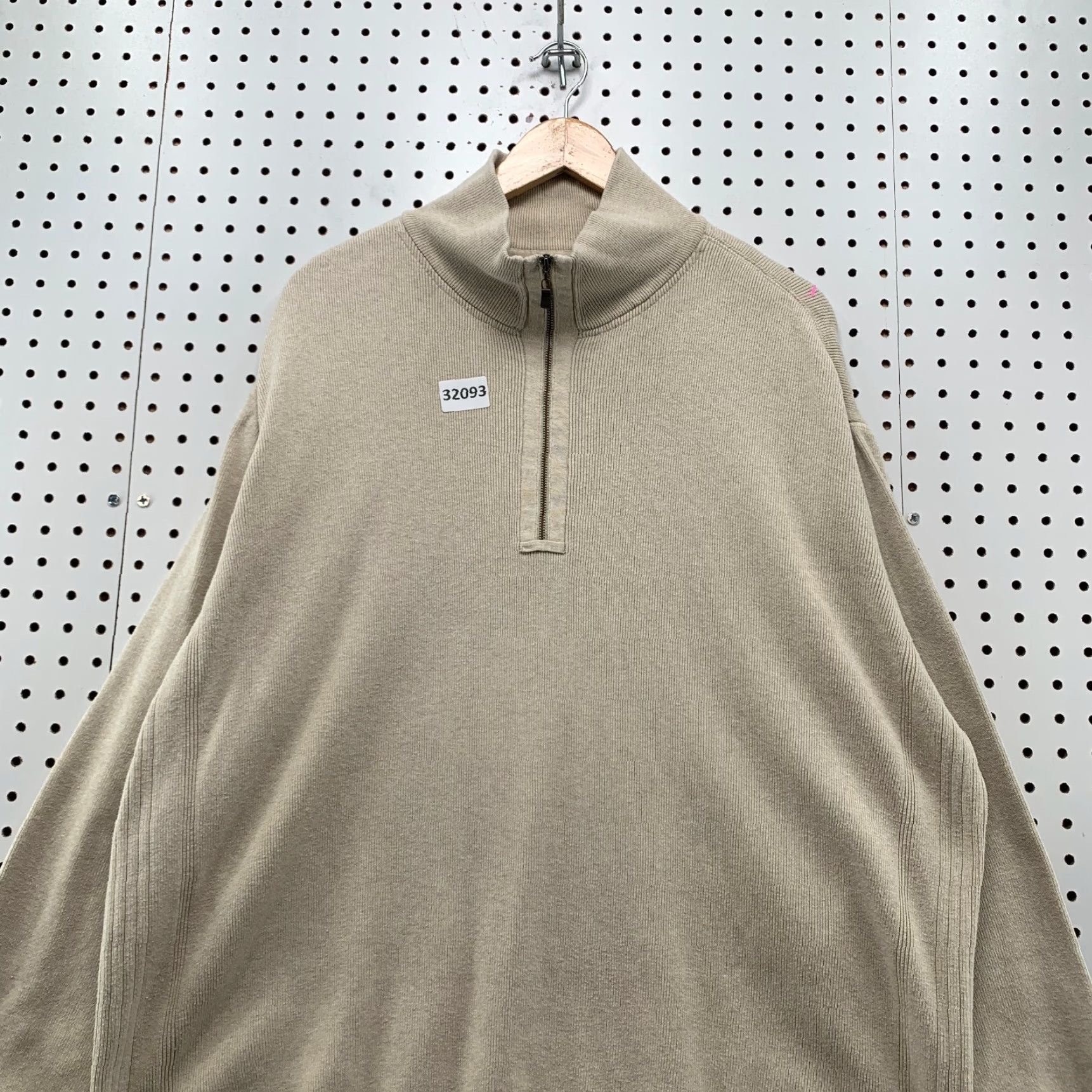 Tommy Bahama VINTAGE Tommy Bahama 1/4 Zip Pullover Sweater Mens Large Oversized Gray Long Sleeve Mock Neck Size US L / EU 52-54 / 3 - 2 Thumbnail