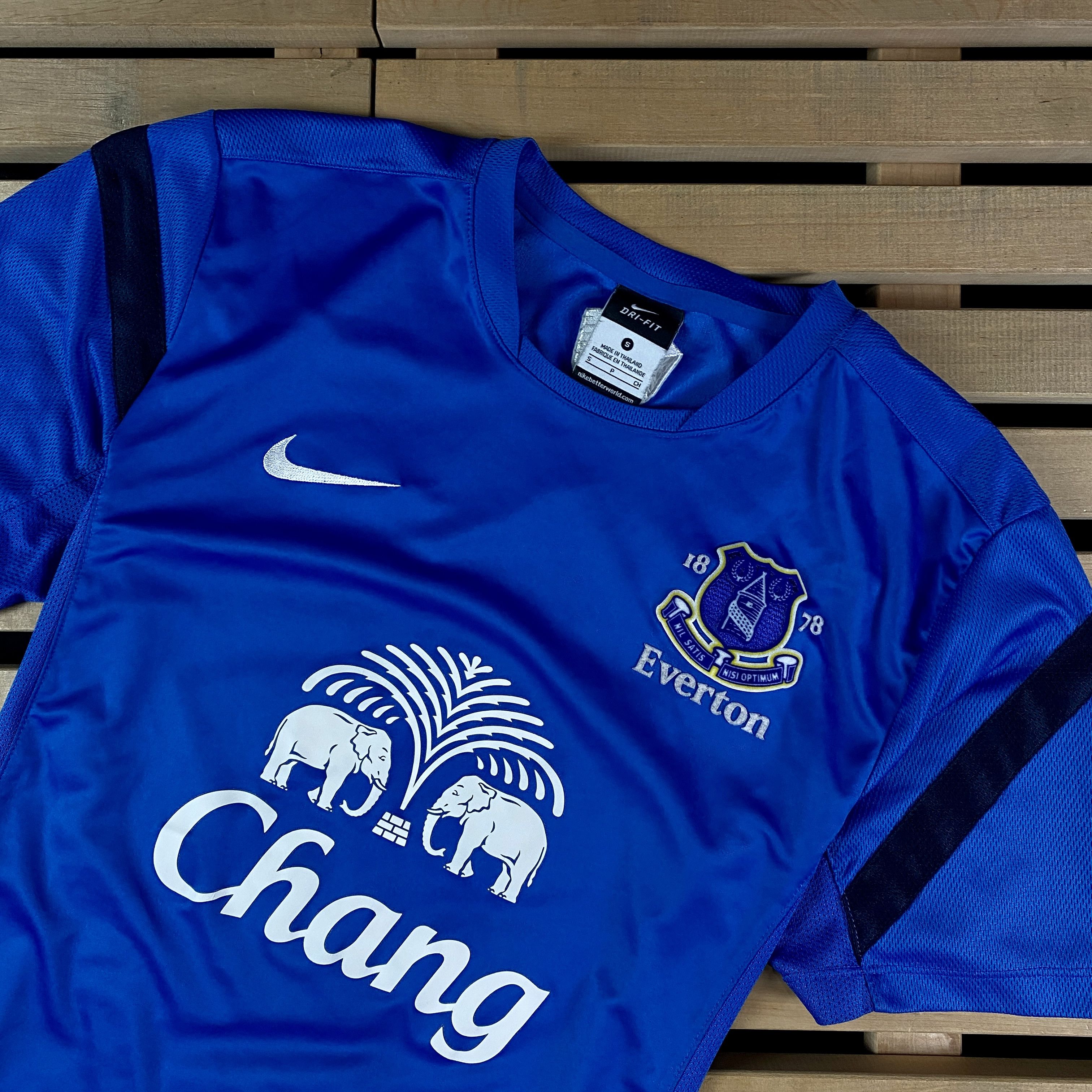 Nike Mens T-Shirt Jersey Nike Everton Size S Blue Size US S / EU 44-46 / 1 - 2 Thumbnail