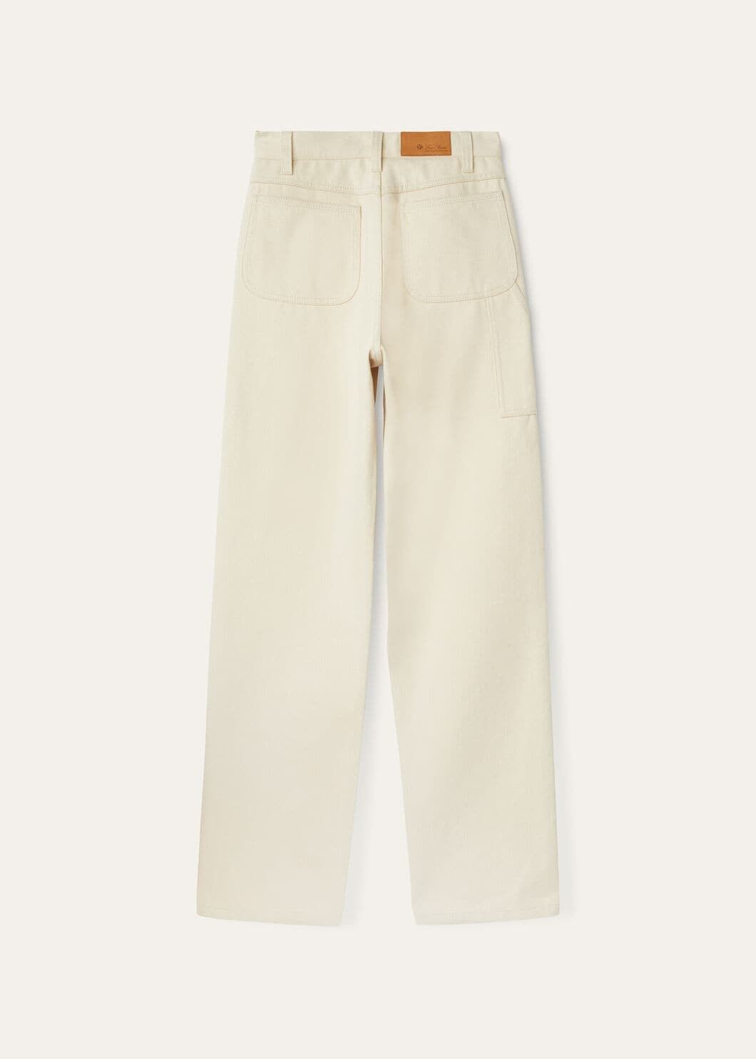 Loro Piana o1srvl11e0825 FAO4188 Etienne Denim Pant in White Size 26" / US 2 / IT 38 - 6 Thumbnail
