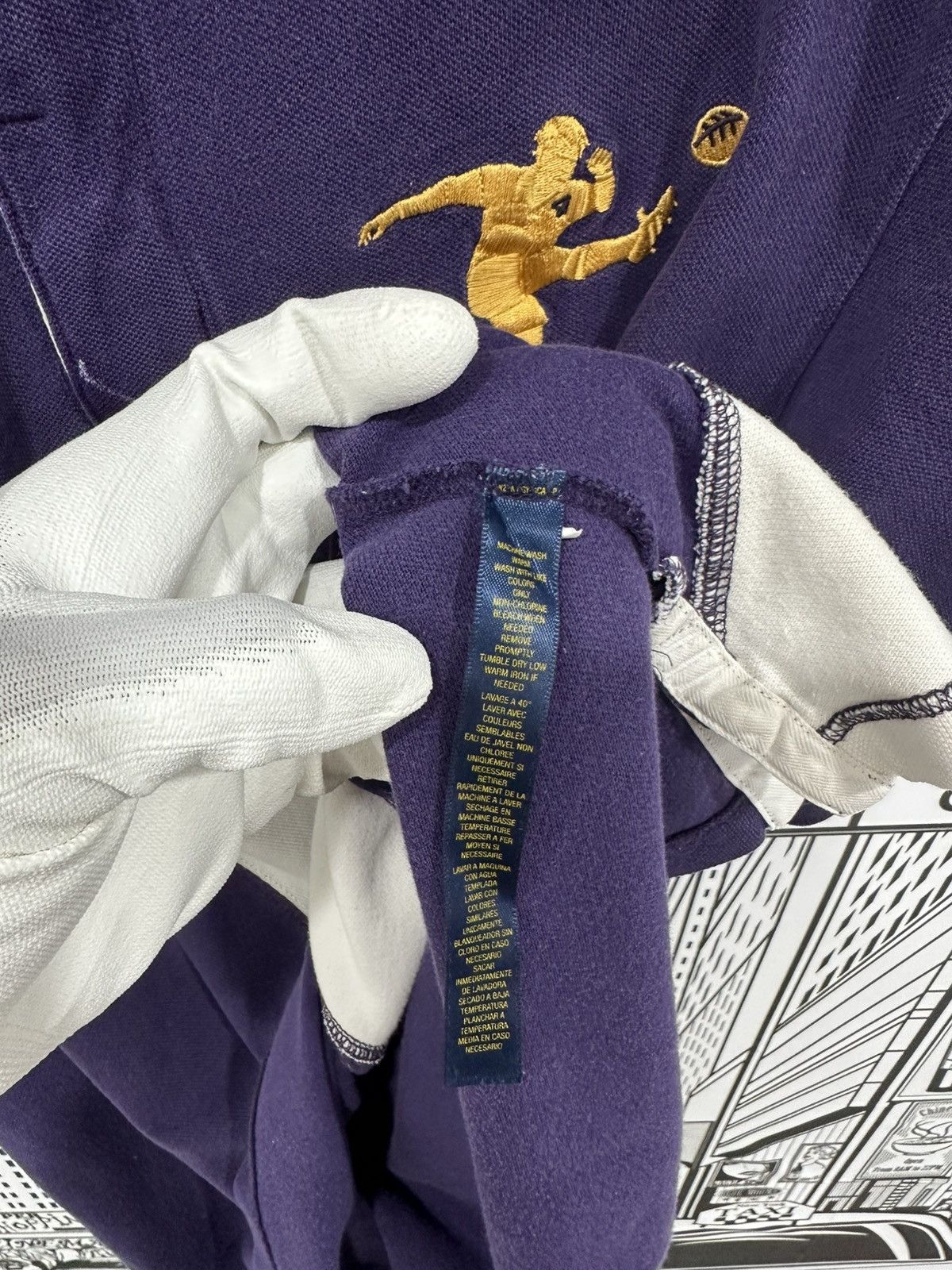 Rugby Ralph Lauren Rugby Ralph Lauren Wales Big Kicker Polo Purple XL Size US XL / EU 56 / 4 - 7 Thumbnail