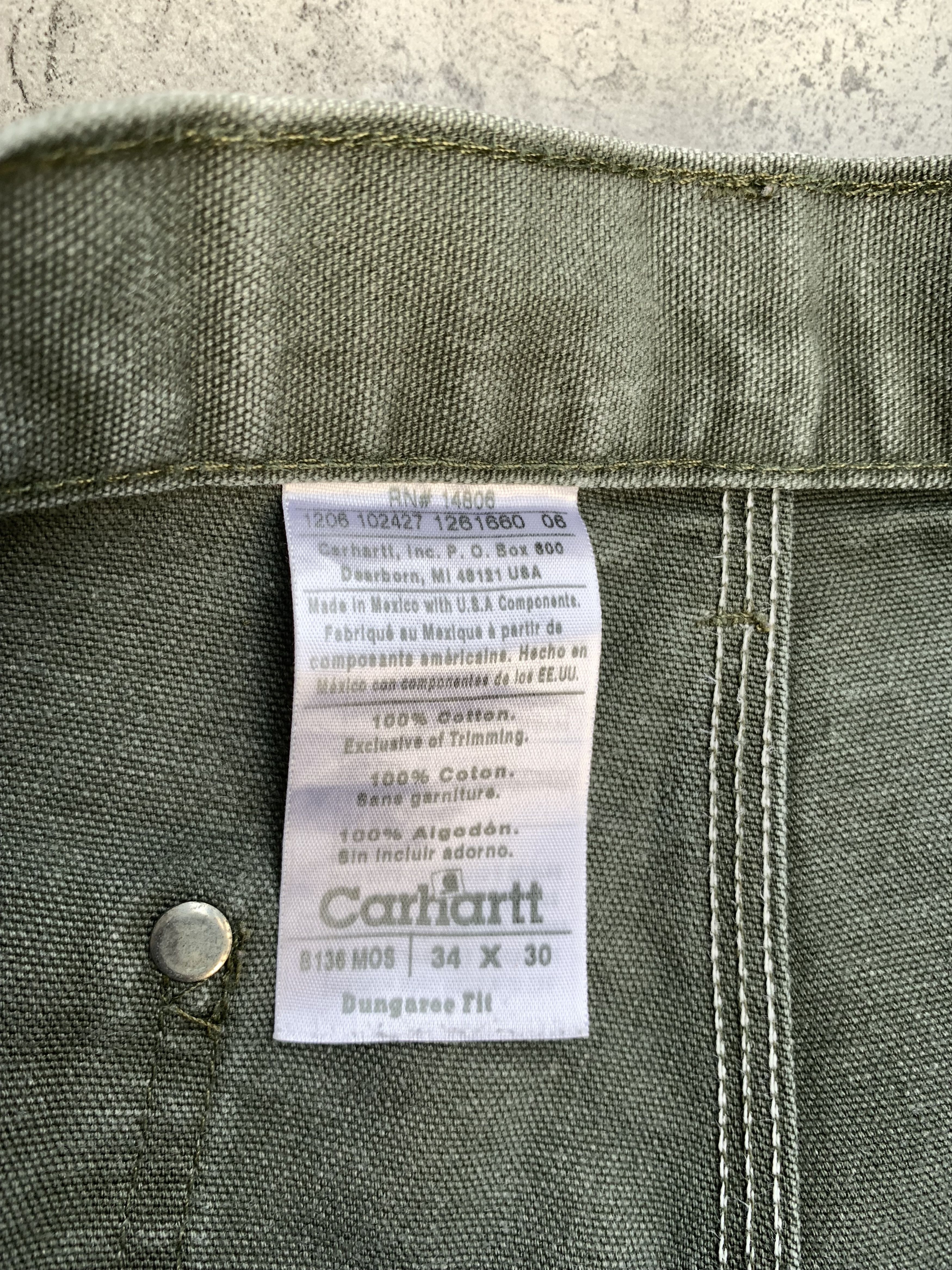 Carhartt Carhartt Double Knee B136 MOS Size US 34 / EU 50 - 6 Thumbnail