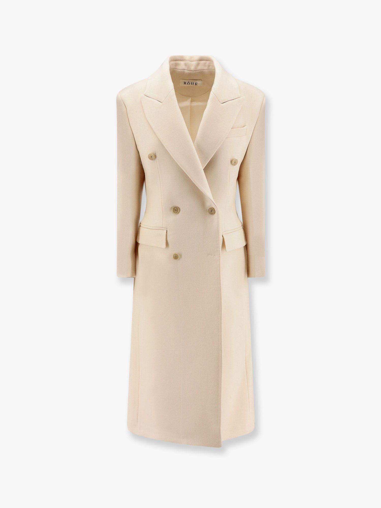 Rohe Hourglass Wool Double-Breasted Coat Size S / US 4 / IT 40 - 1 Thumbnail