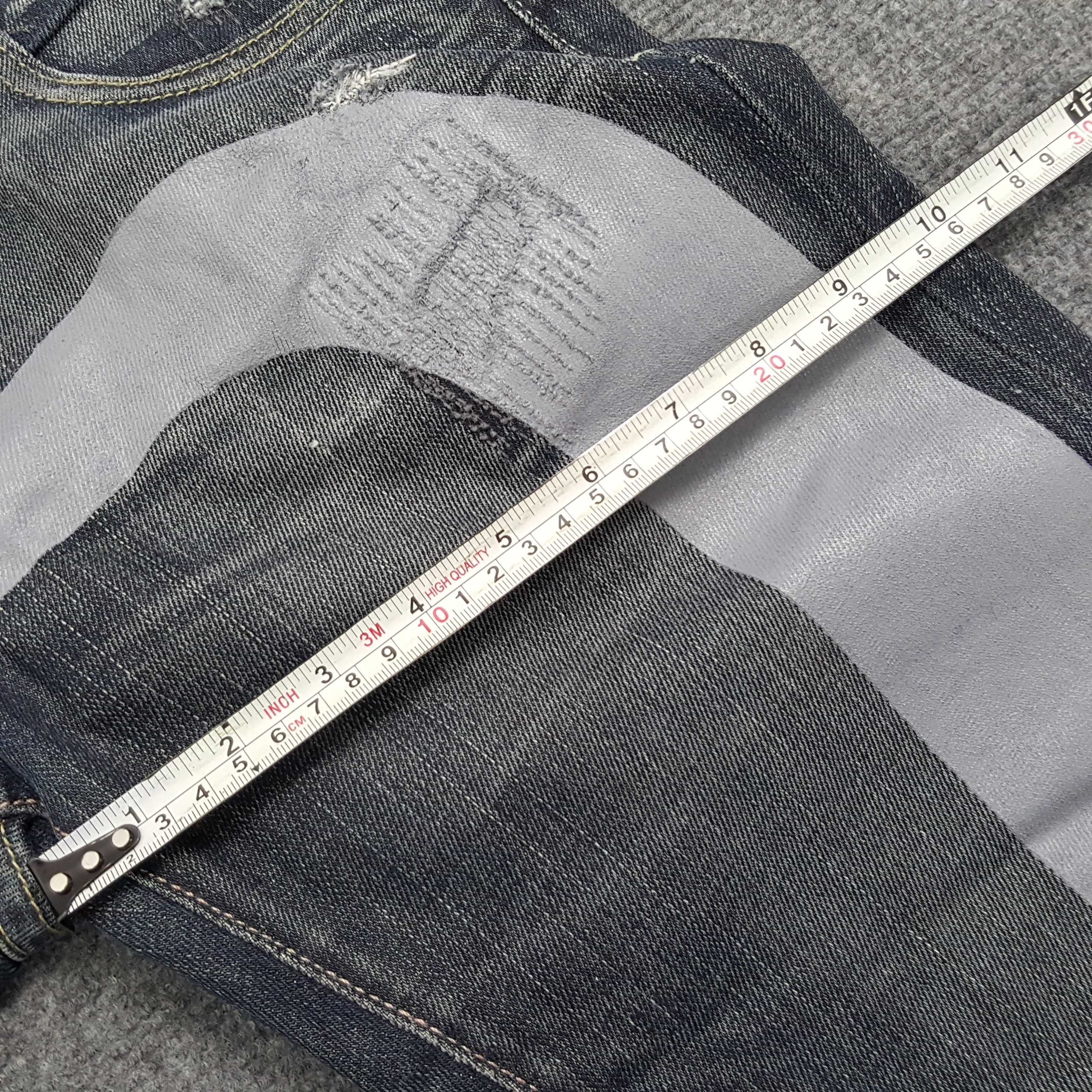 Evisu Evisu X Puma Japanese Brand Daicock Custom Jeans Size 30" / US 8 / IT 44 - 9 Thumbnail