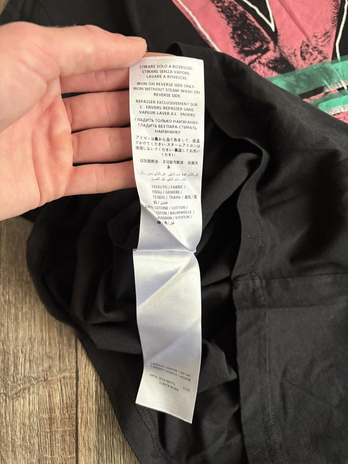 Alexander McQueen MCQ Alexander McQueen Glitch Bunny Logo T-Shirt Size US S / EU 44-46 / 1 - 4 Thumbnail