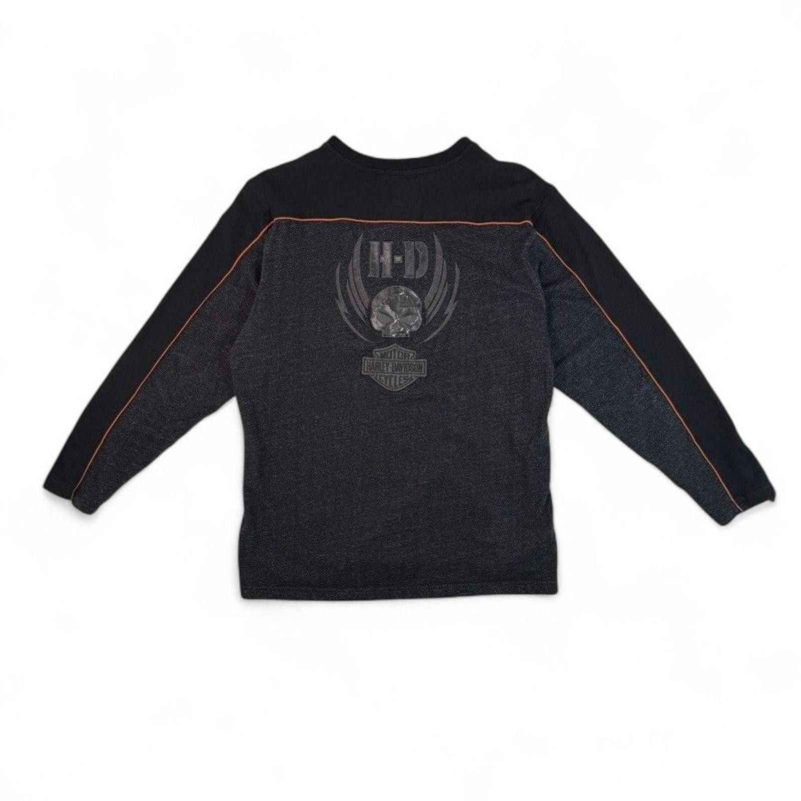 Harley Davidson Harley Davidson Punisher Skull Pullover Longsleeve Size XL Size US XL / EU 56 / 4 - 4 Thumbnail