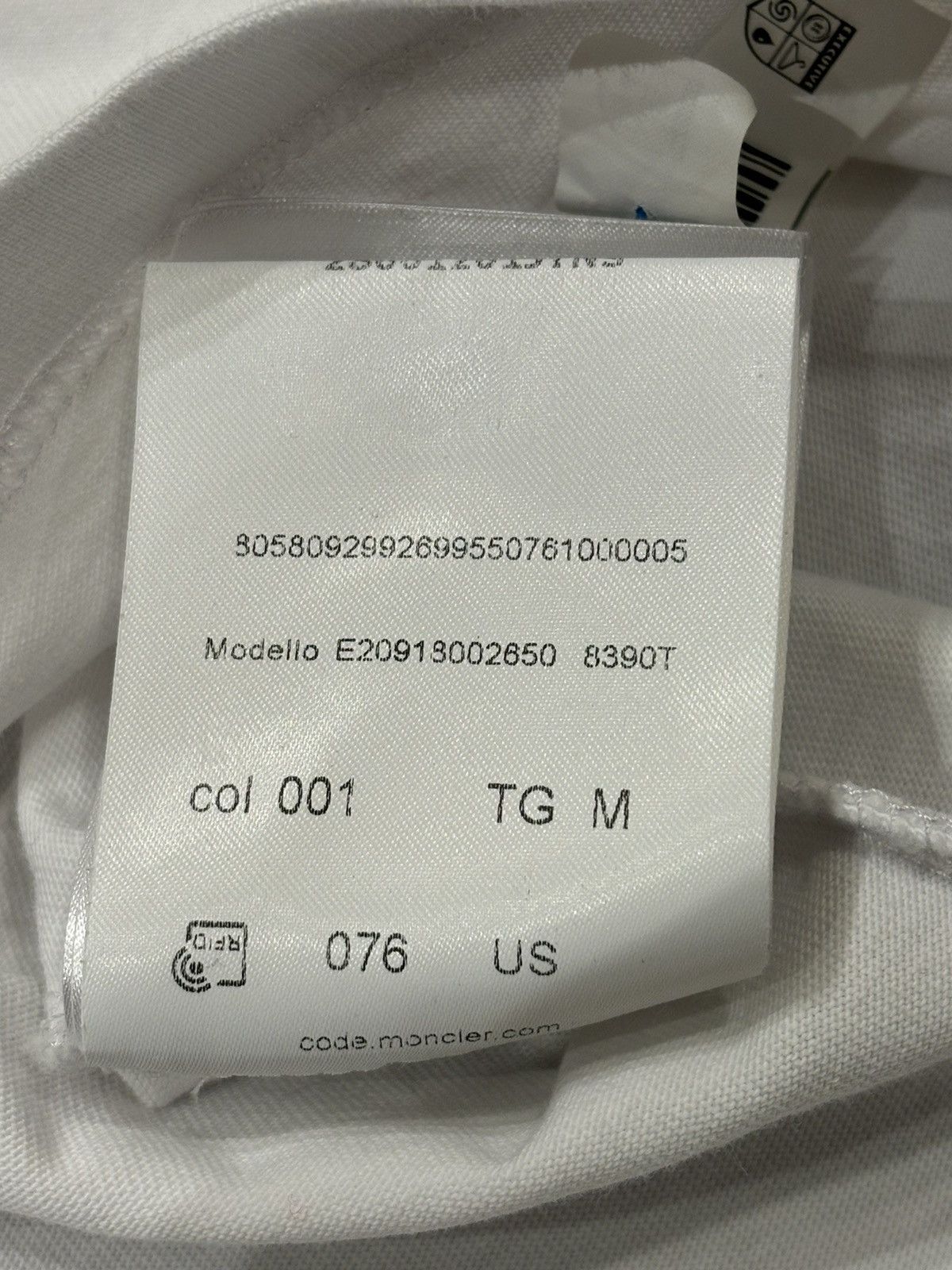 Moncler Moncler Multi Logo Tee Size US M / EU 48-50 / 2 - 13 Thumbnail