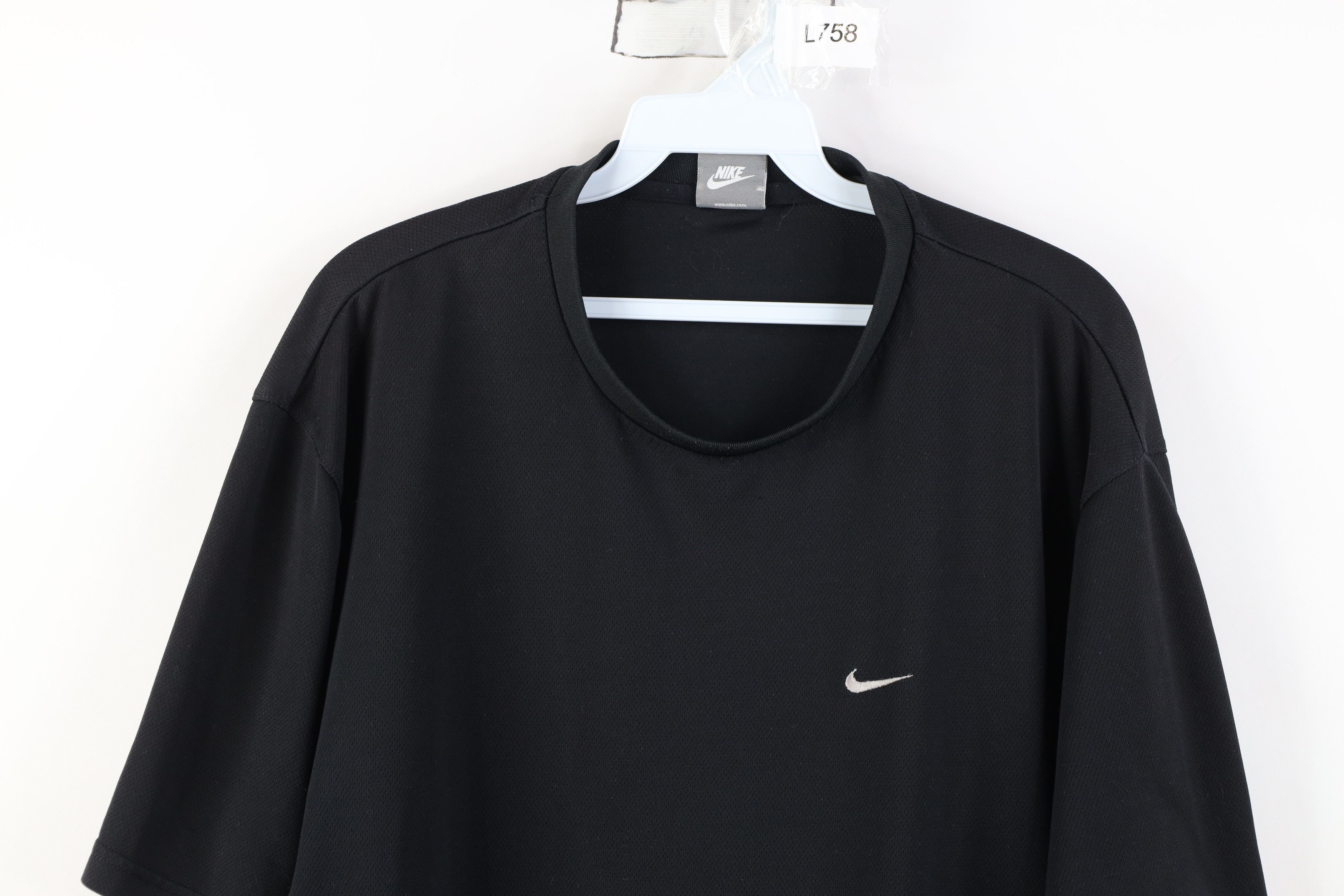 Nike Vintage Y2K Nike Travis Scott Mini Swoosh Knit T-Shirt Size US L / EU 52-54 / 3 - 2 Thumbnail